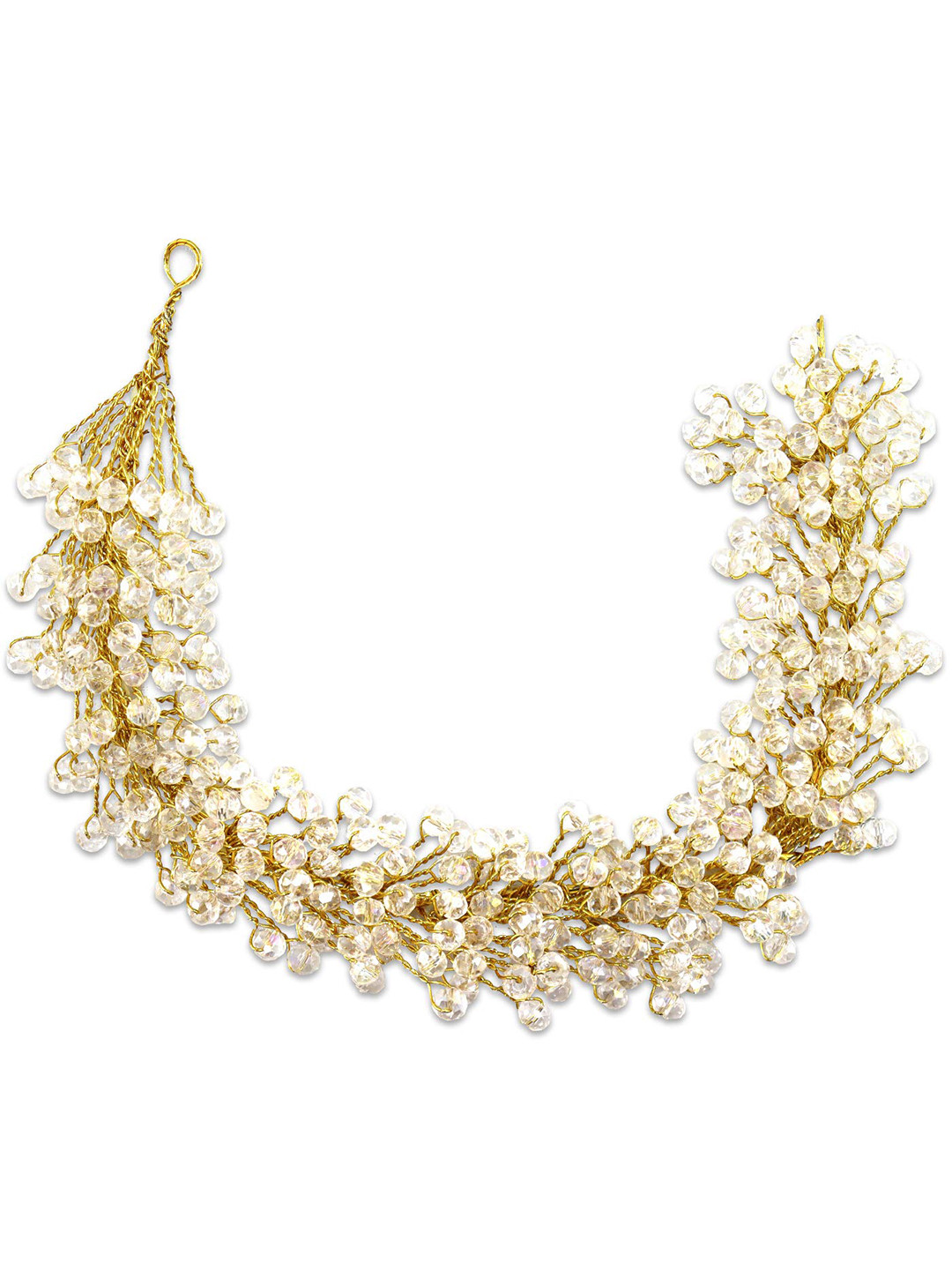 

FIMBUL Gold Wedding Headband Bridal Hair Accessory Set of