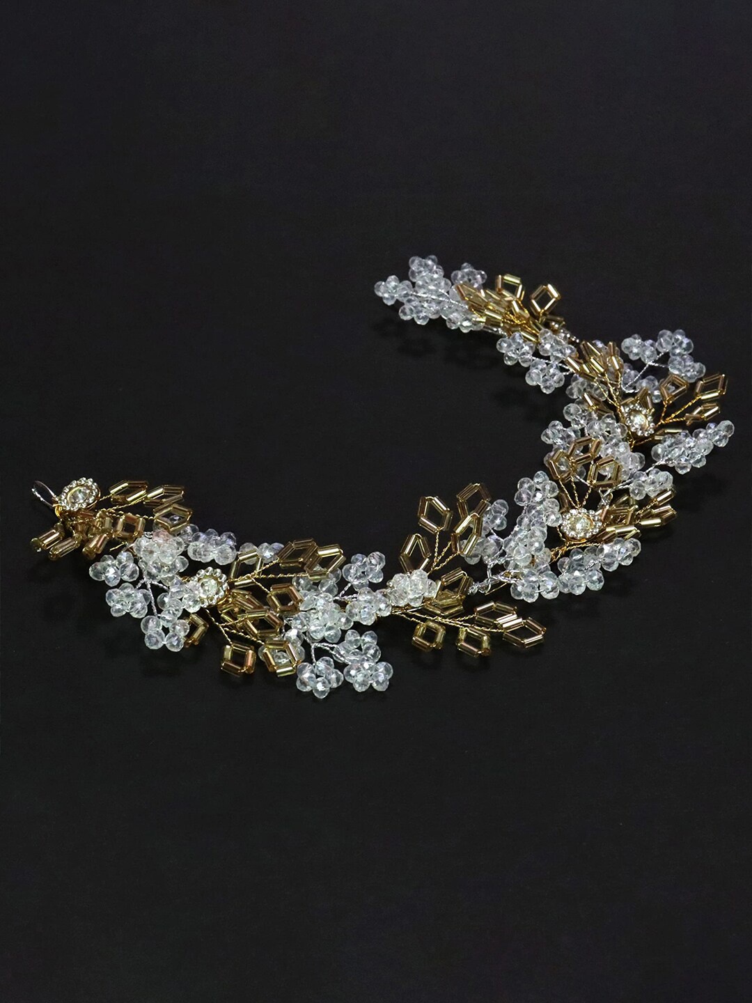 

FIMBUL Gold Wedding Headband Hair Accessory Set