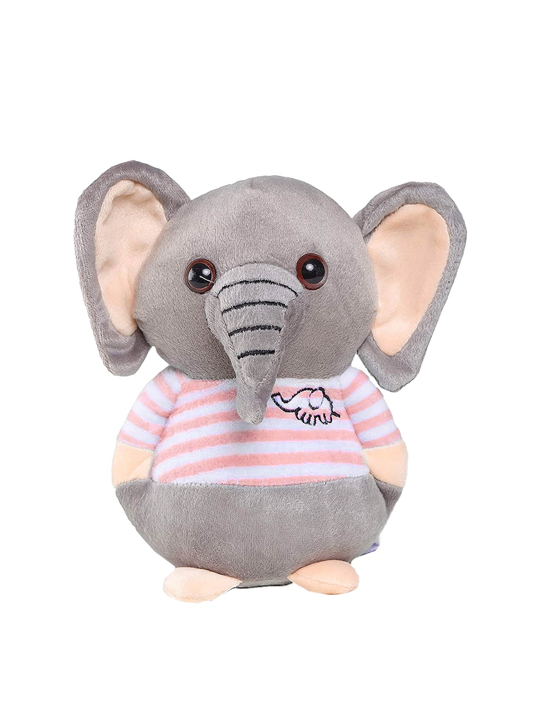 

Webby Kids Elephant Soft Plush Toy, Grey