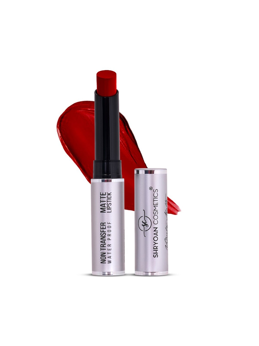 

SHRYOAN Non-Transfer Waterproof Smudge-Proof Matte Lipstick - Shade SH22, Nude
