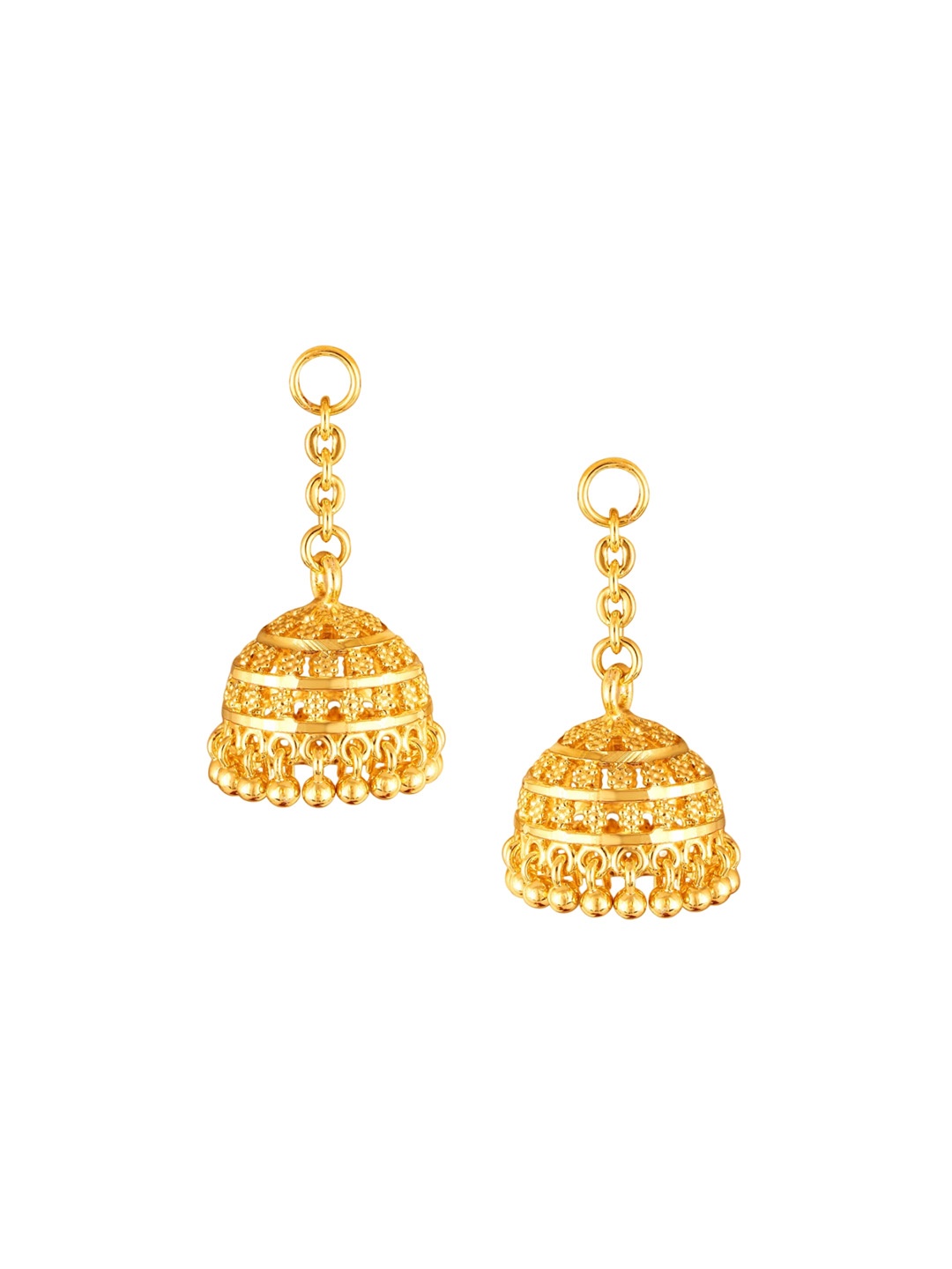 

Vighnaharta Gold Plated Floral Studs Earrings