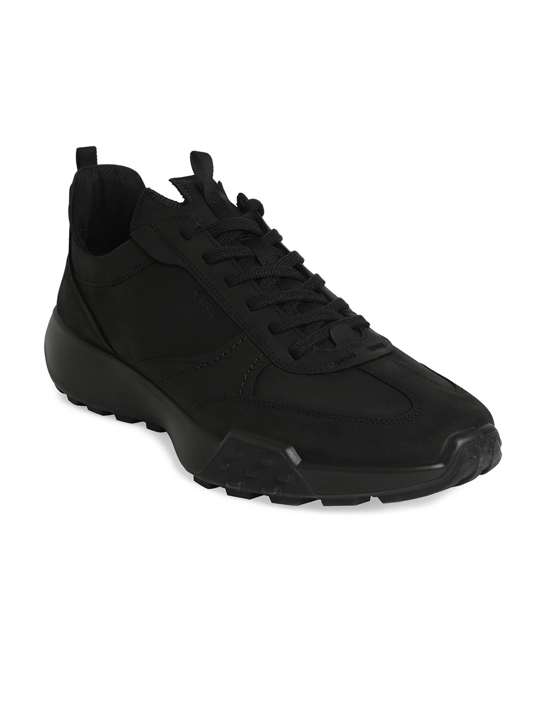 

ECCO Men Retro Black Nubuck Regular Sneakers