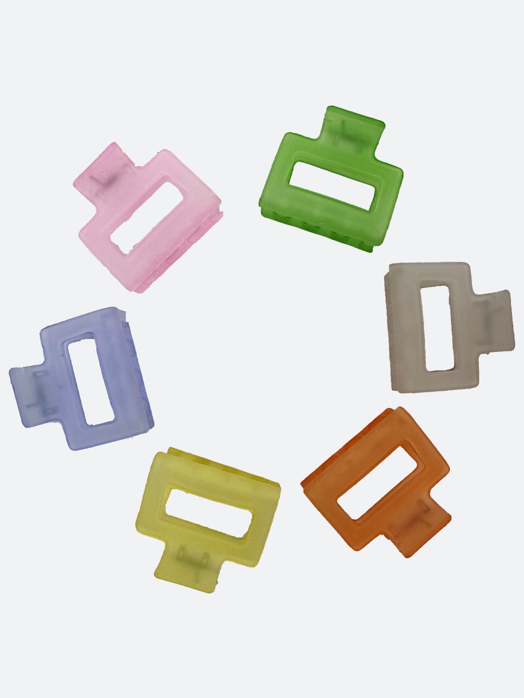 

FCK-3 Set of 6 Claw Clips, Green