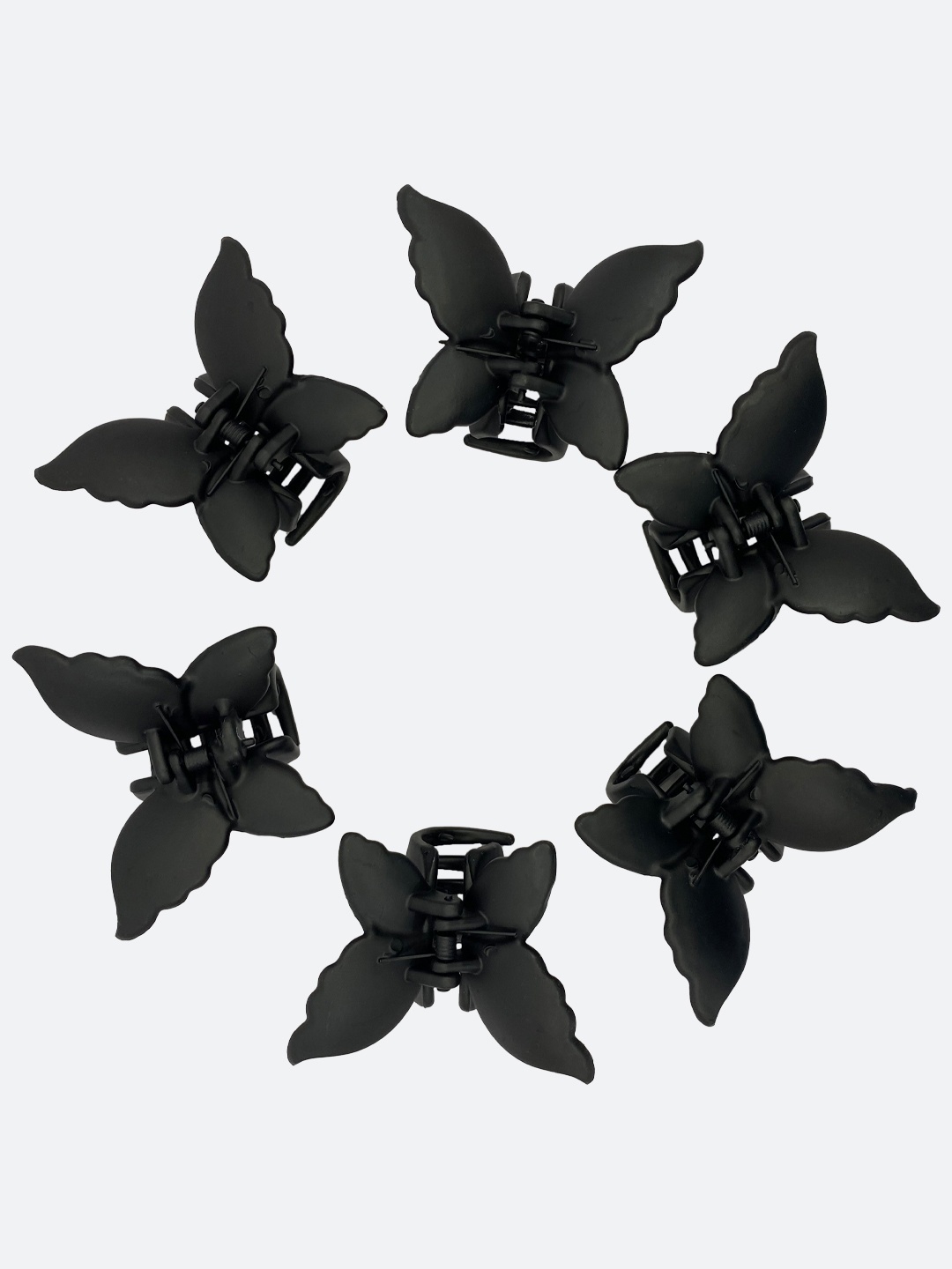 

FCK-3 Set of 6 Claw Clip, Black