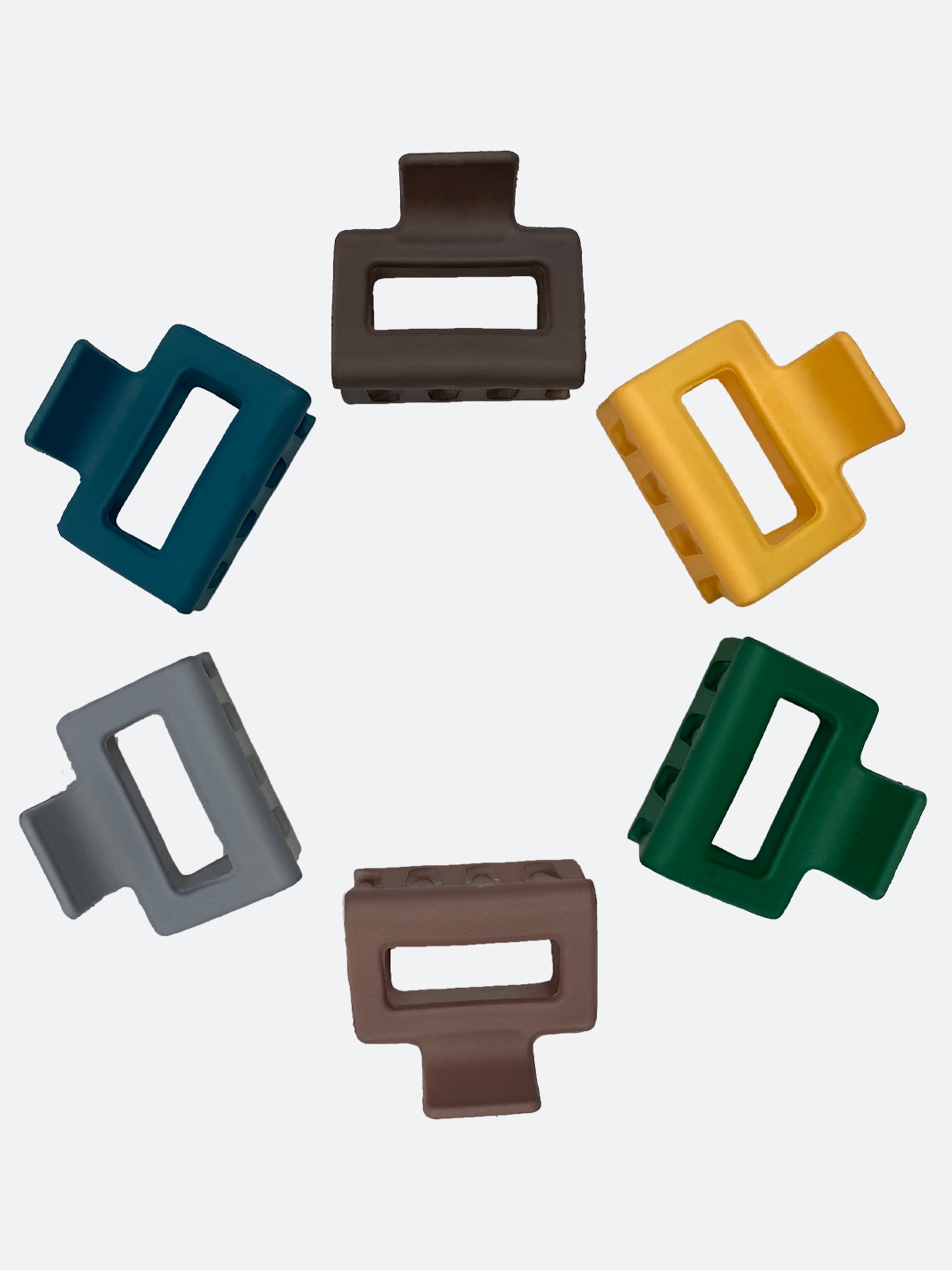 

FCK-3 Set of 6 Claw Clips, Green