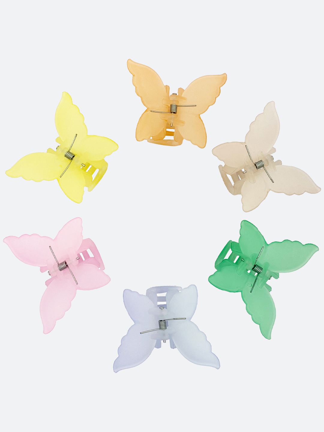 

FCK-3 Set of 6 Claw Clips, Green