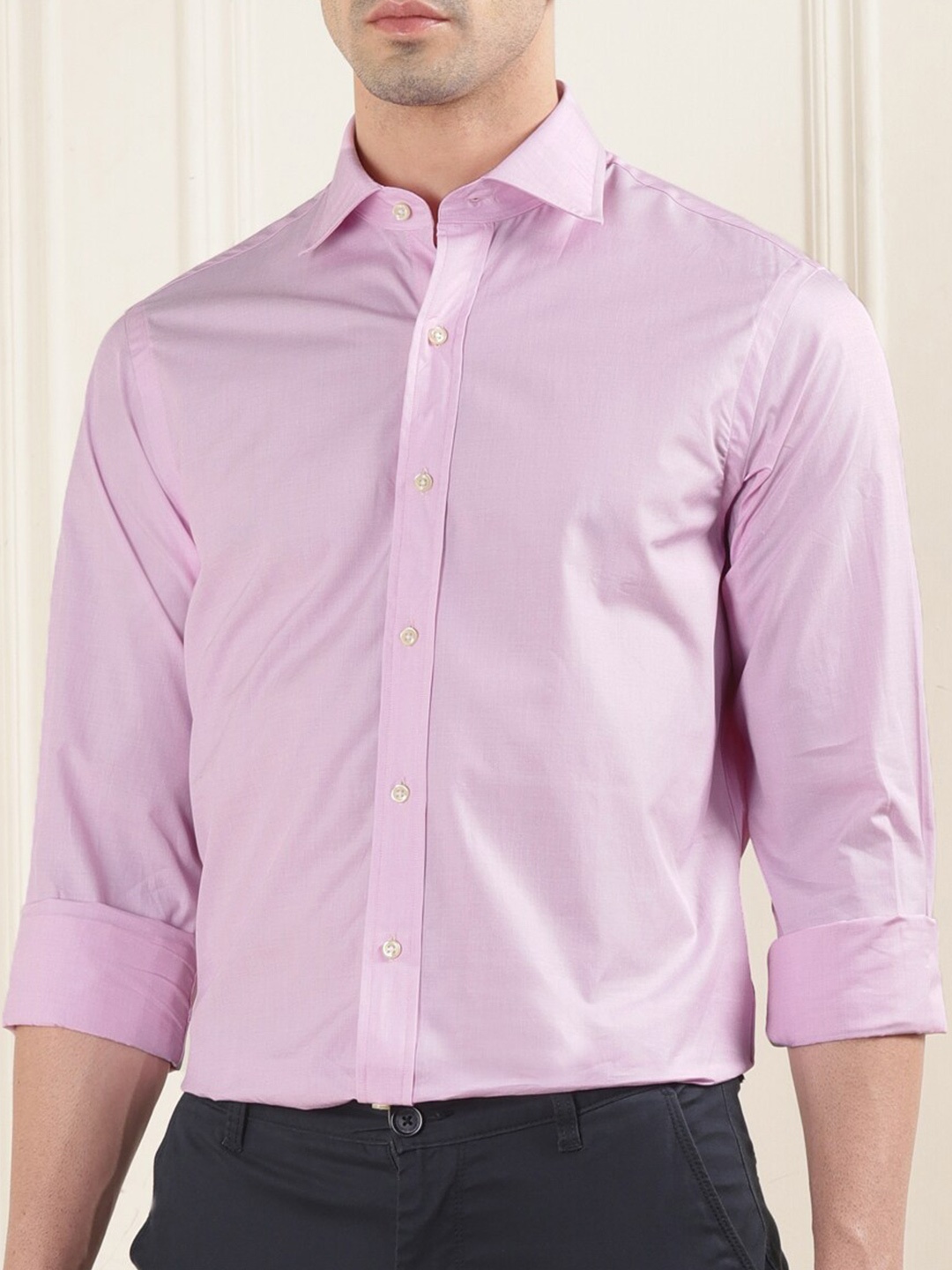 

Polo Ralph Lauren Slim Fit Pure Cotton Casual Shirt, Pink