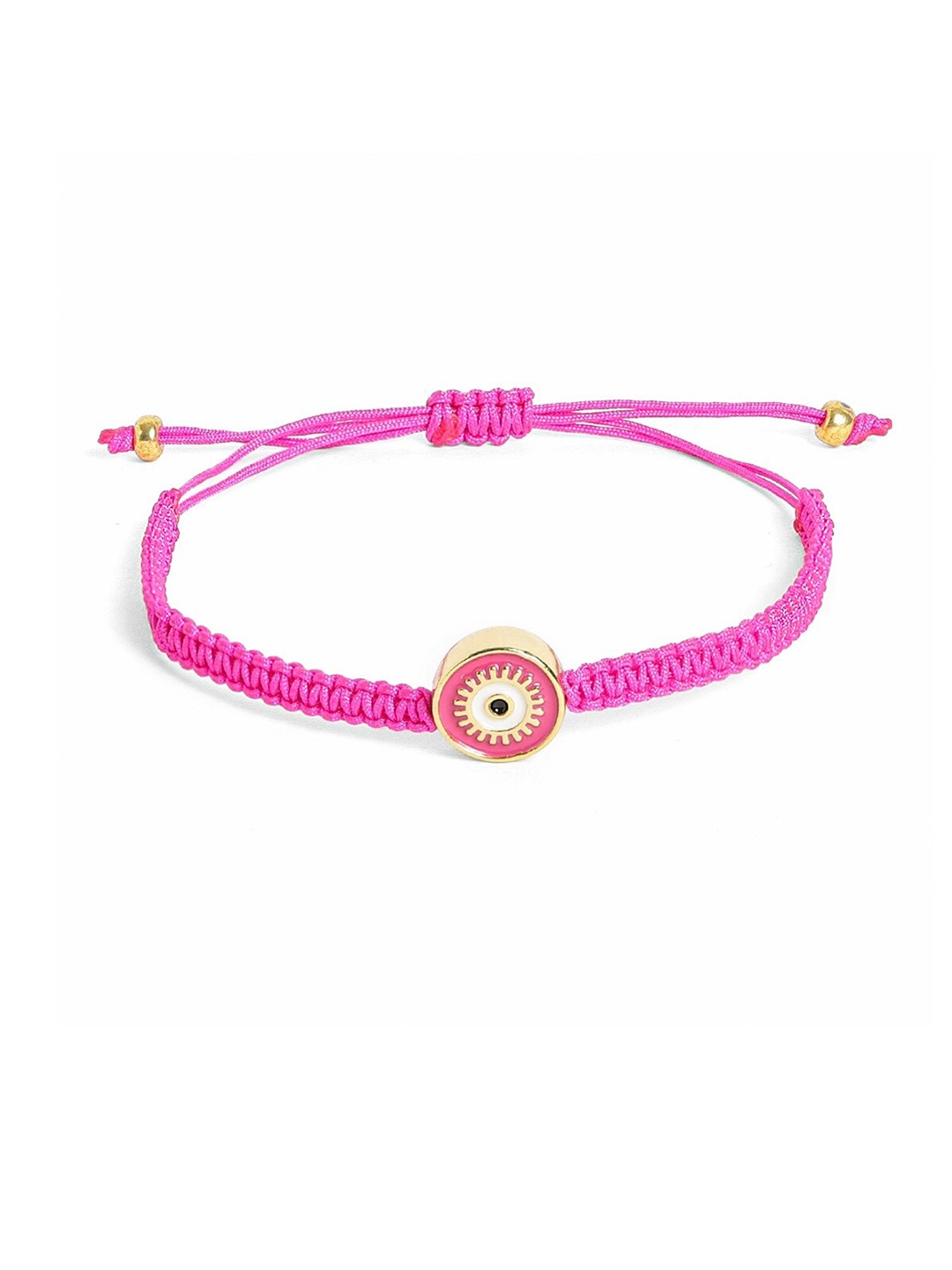 

EL REGALO Unisex Beaded Wraparound Bracelet, Gold