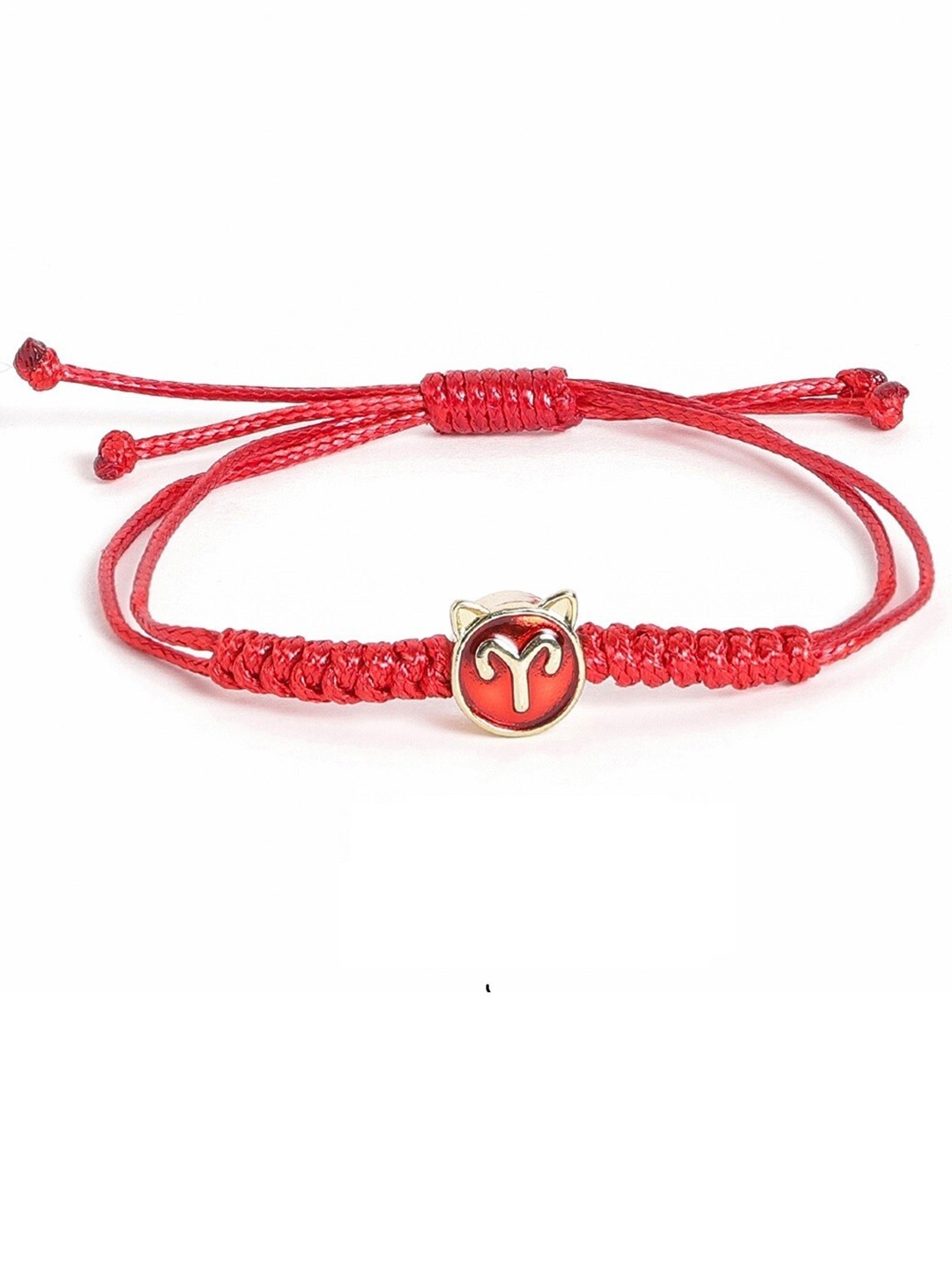 

EL REGALO Unisex Charm Bracelet, Red