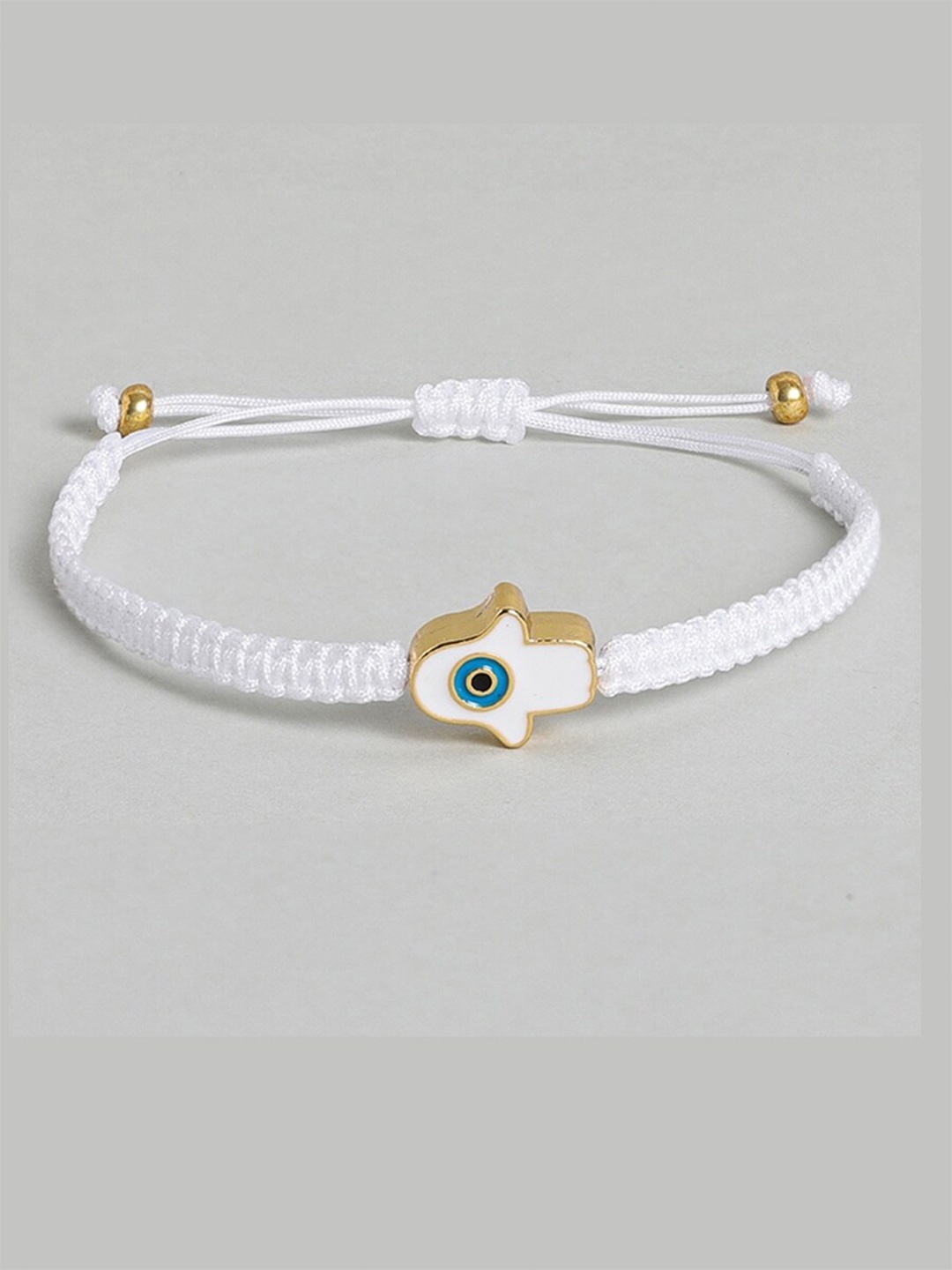 

EL REGALO Unisex Charm Bracelet, White