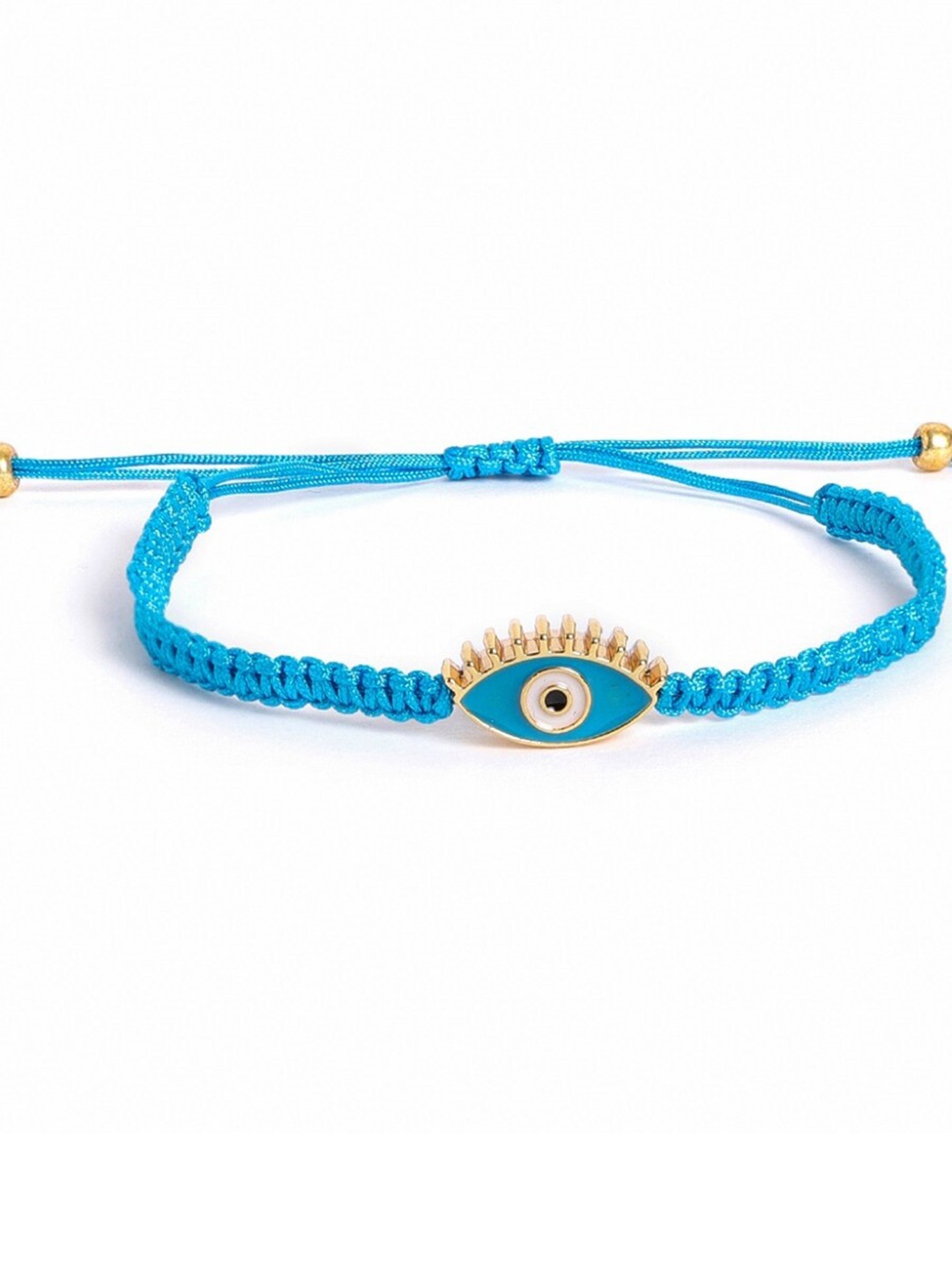 

EL REGALO Unisex Evil Eye Charm Bracelet, Blue