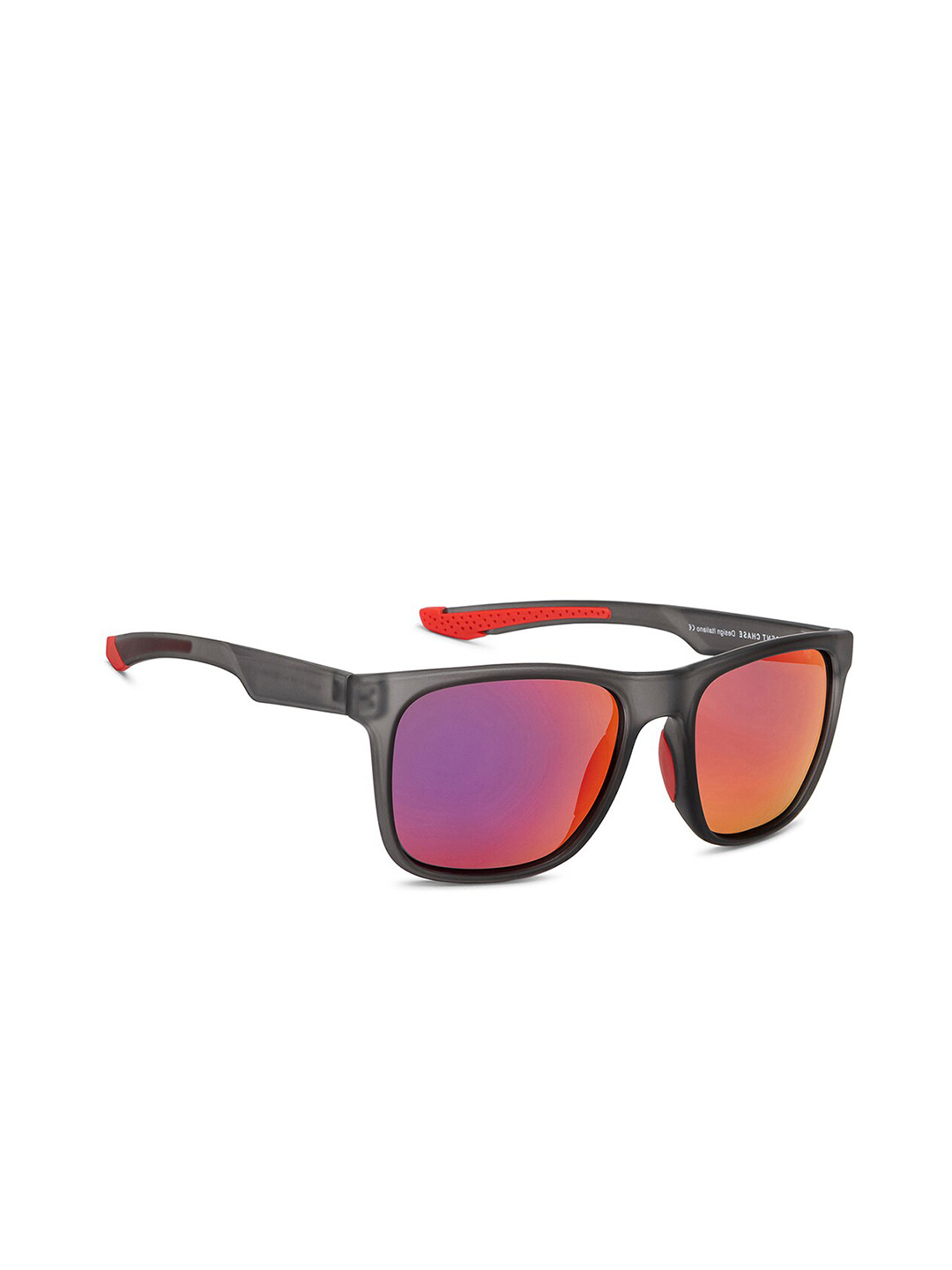 

Vincent Chase Unisex Wayfarer Sunglasses with Polarised and UV Protected Lens 209609, Red