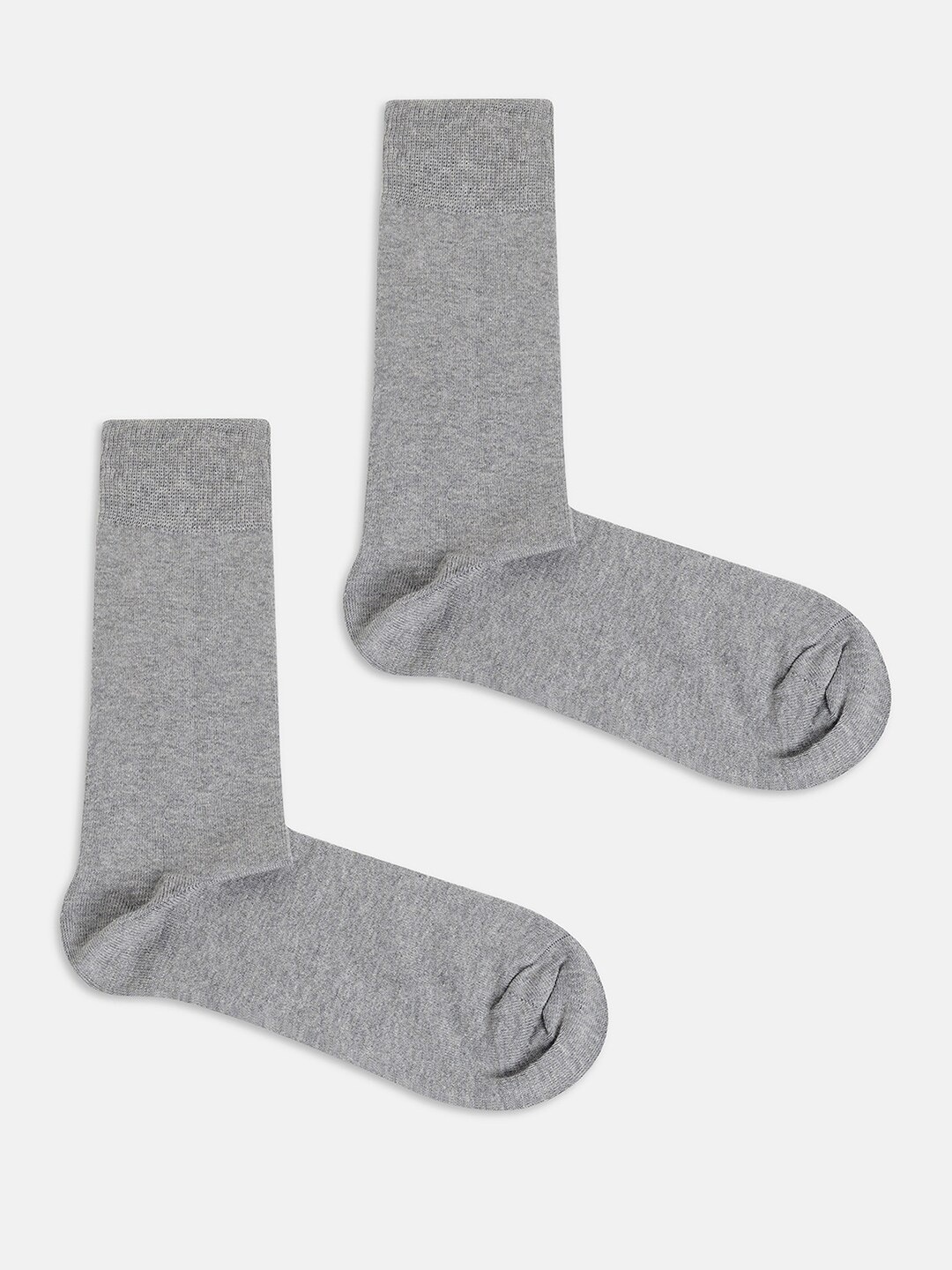 

Blackberrys Men Cotton Calf Length Socks, Grey