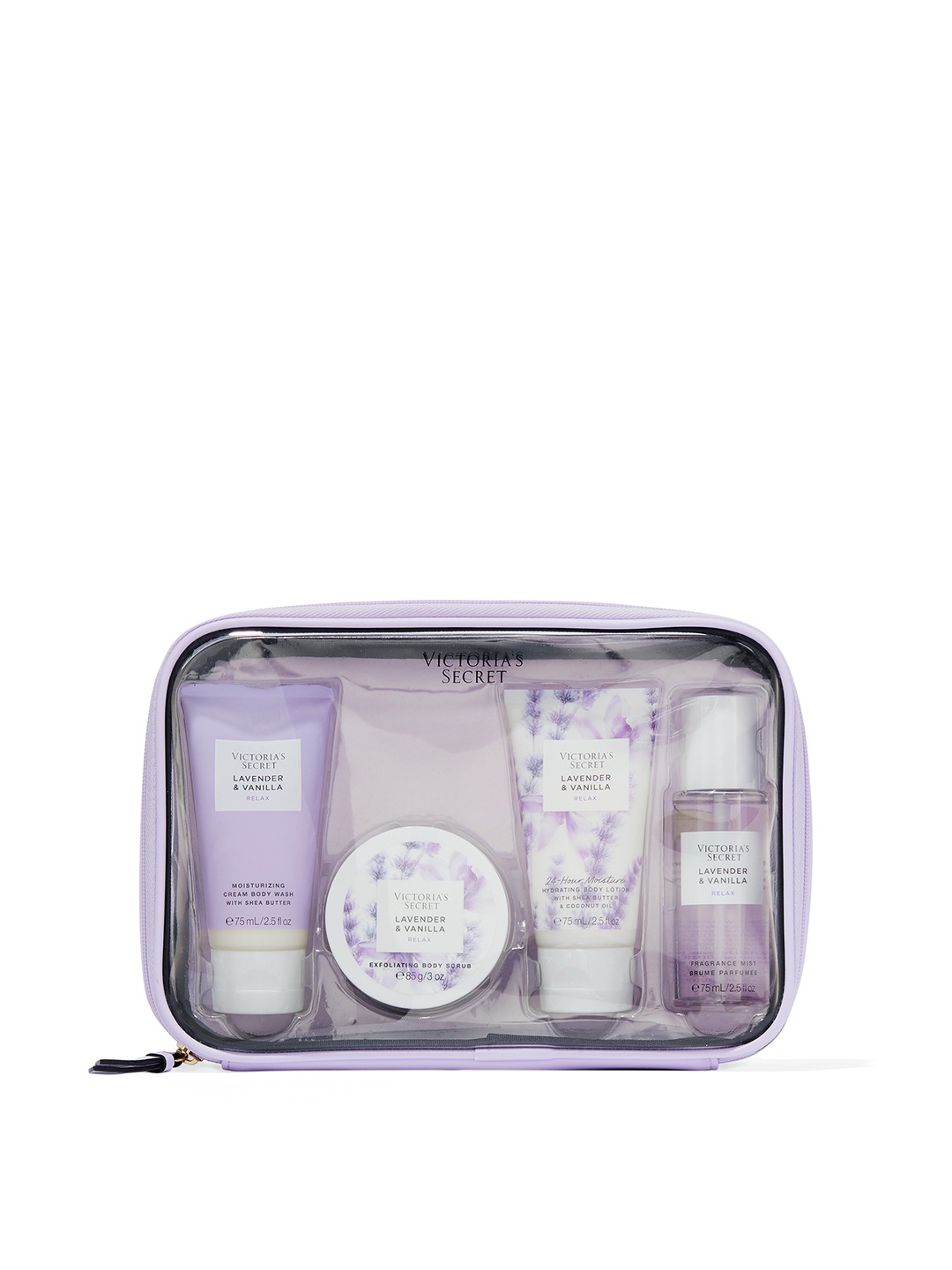 

Victoria's Secret Lavender Vanilla Relax Natural Beauty Ritual Kit