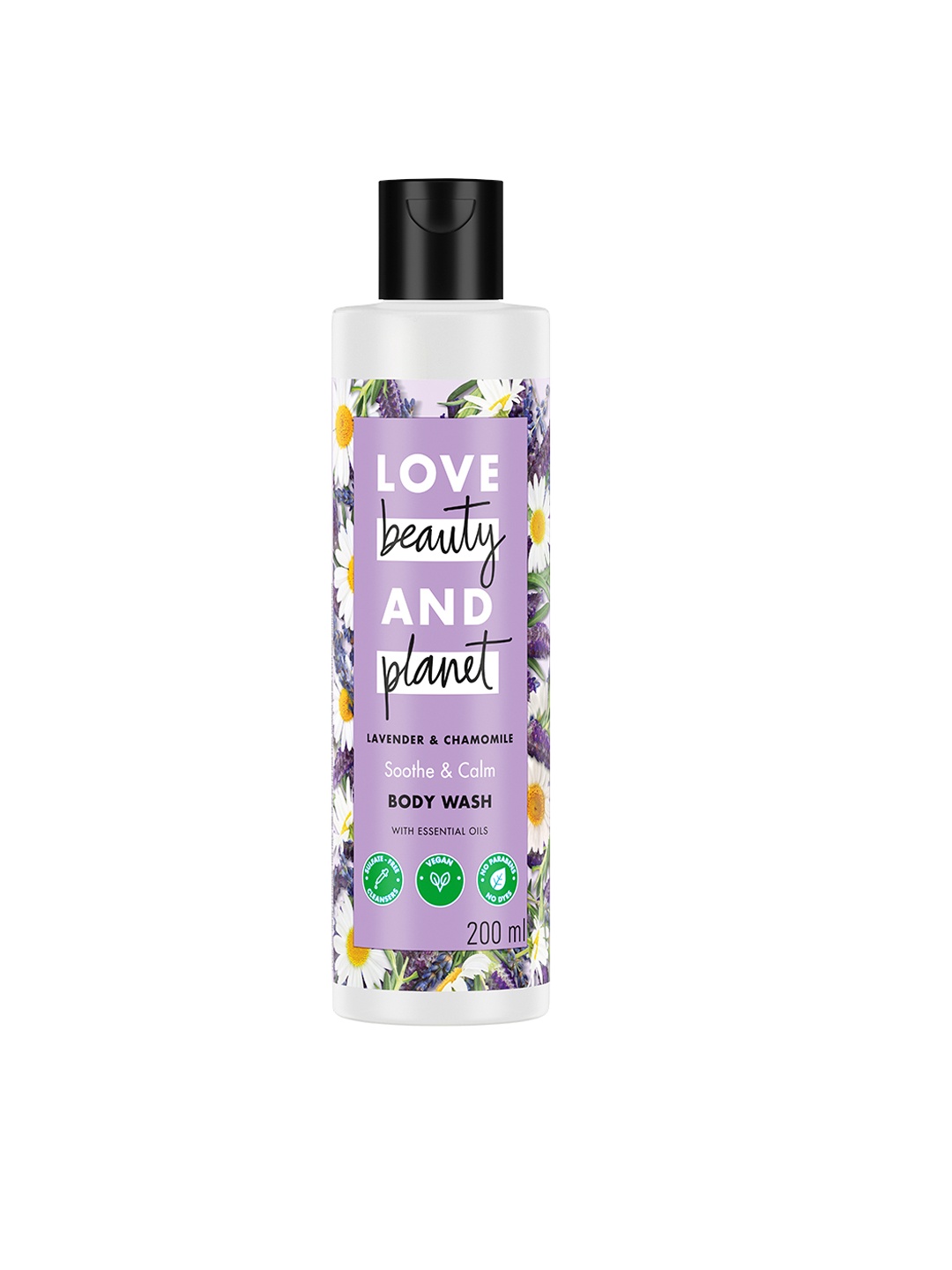 

Love Beauty & Planet Lavender & Chamomile Calming Body Wash - 200 ml, White