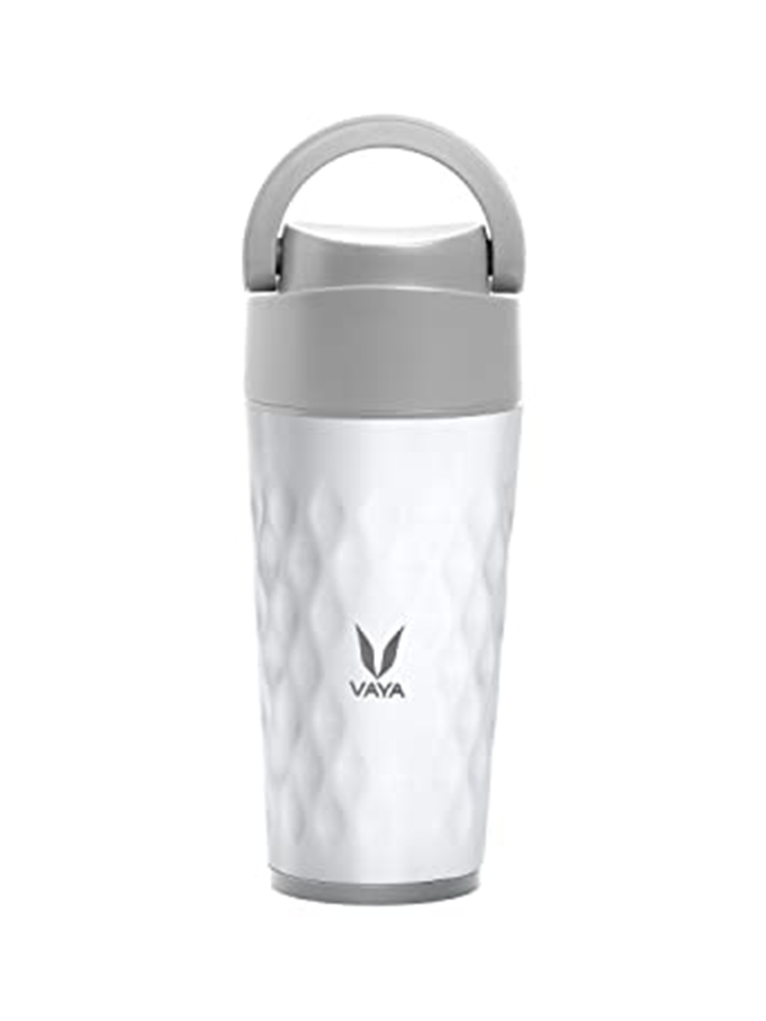 

Vaya DRYNK White Solid Stainless Steel BPA Free Water Bottle-350 ml