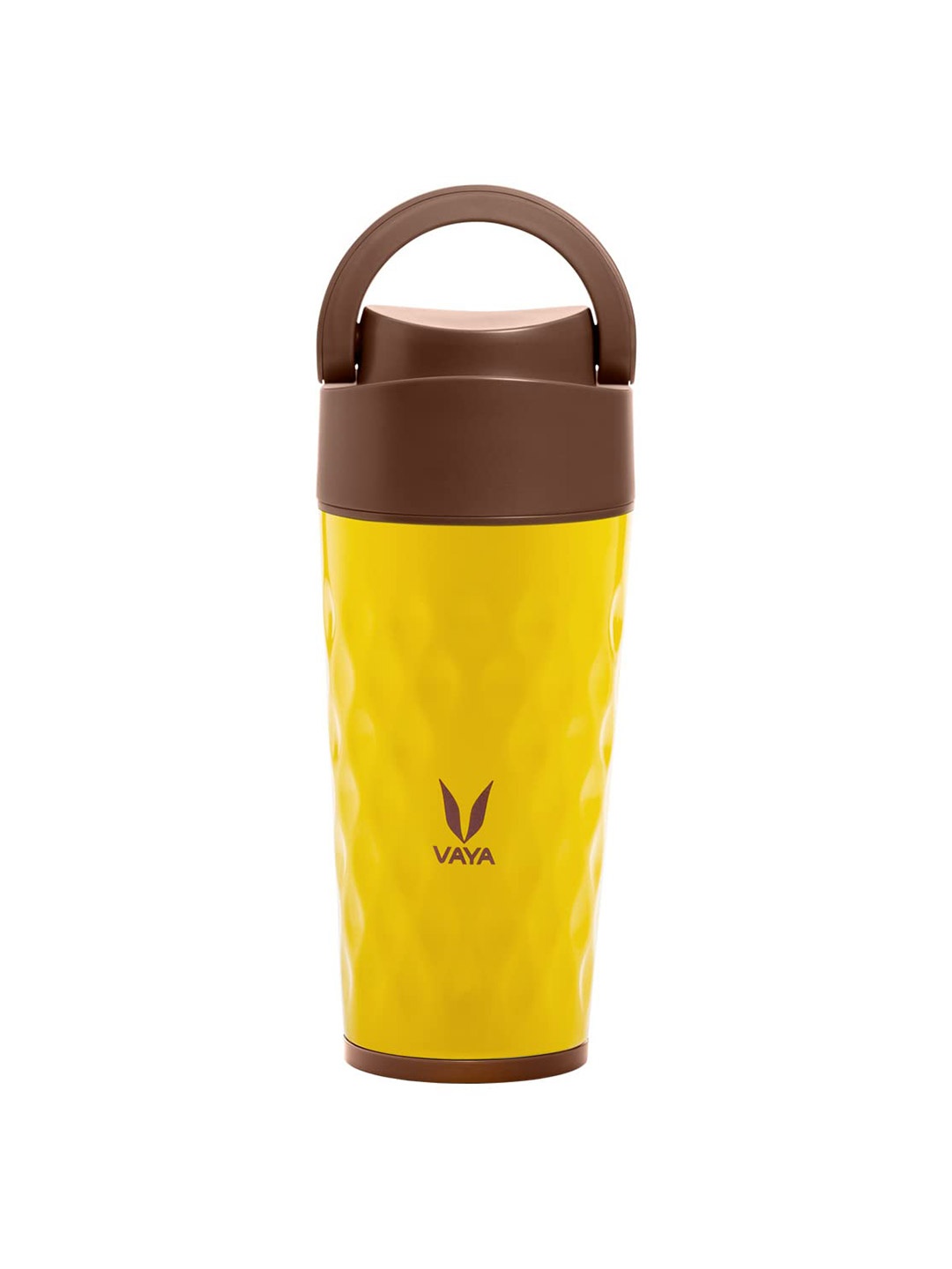

Vaya DRYNK Solid Yellow Double Wall Vacuum Water Bottle with Loop Lid 350ml