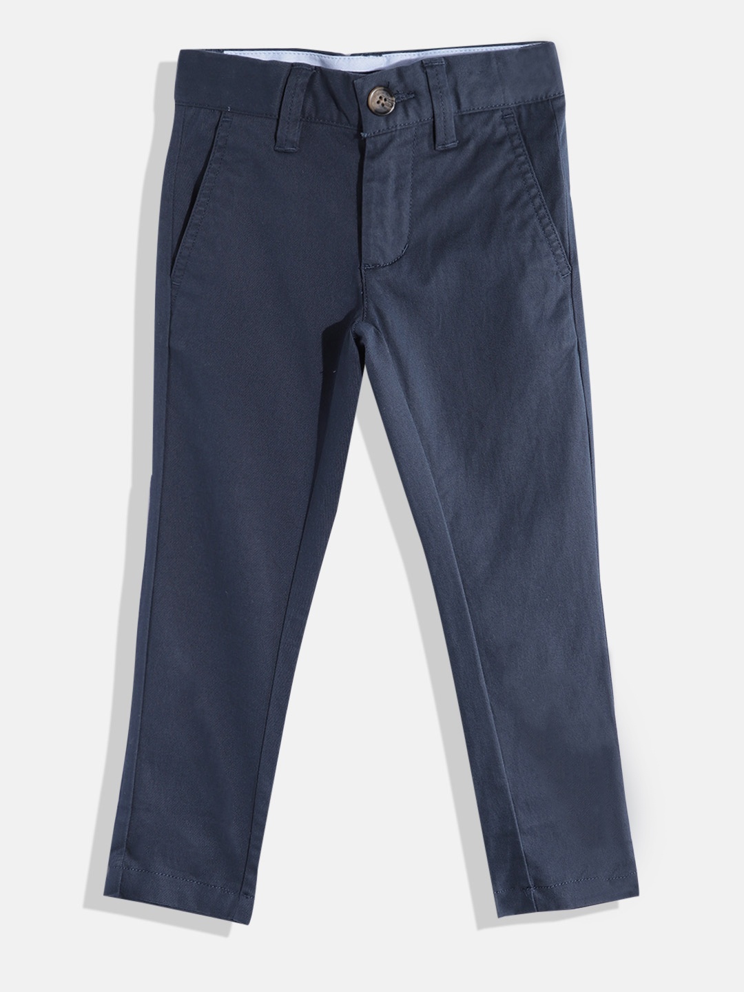 

Indian Terrain Boys Regular Fit Chinos, Navy blue