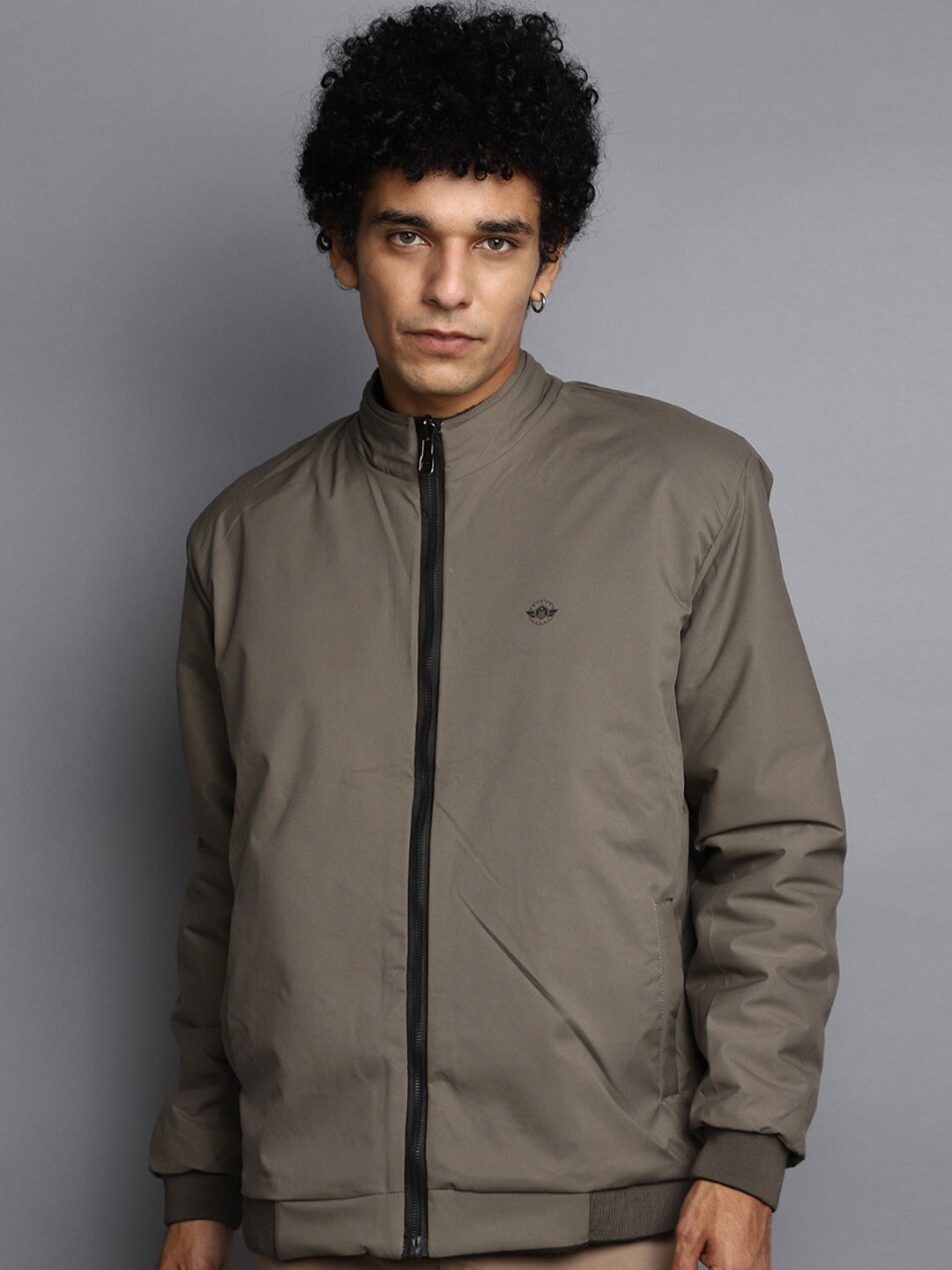 

V-Mart Hooded Cotton Reversible Padded Jacket, Green