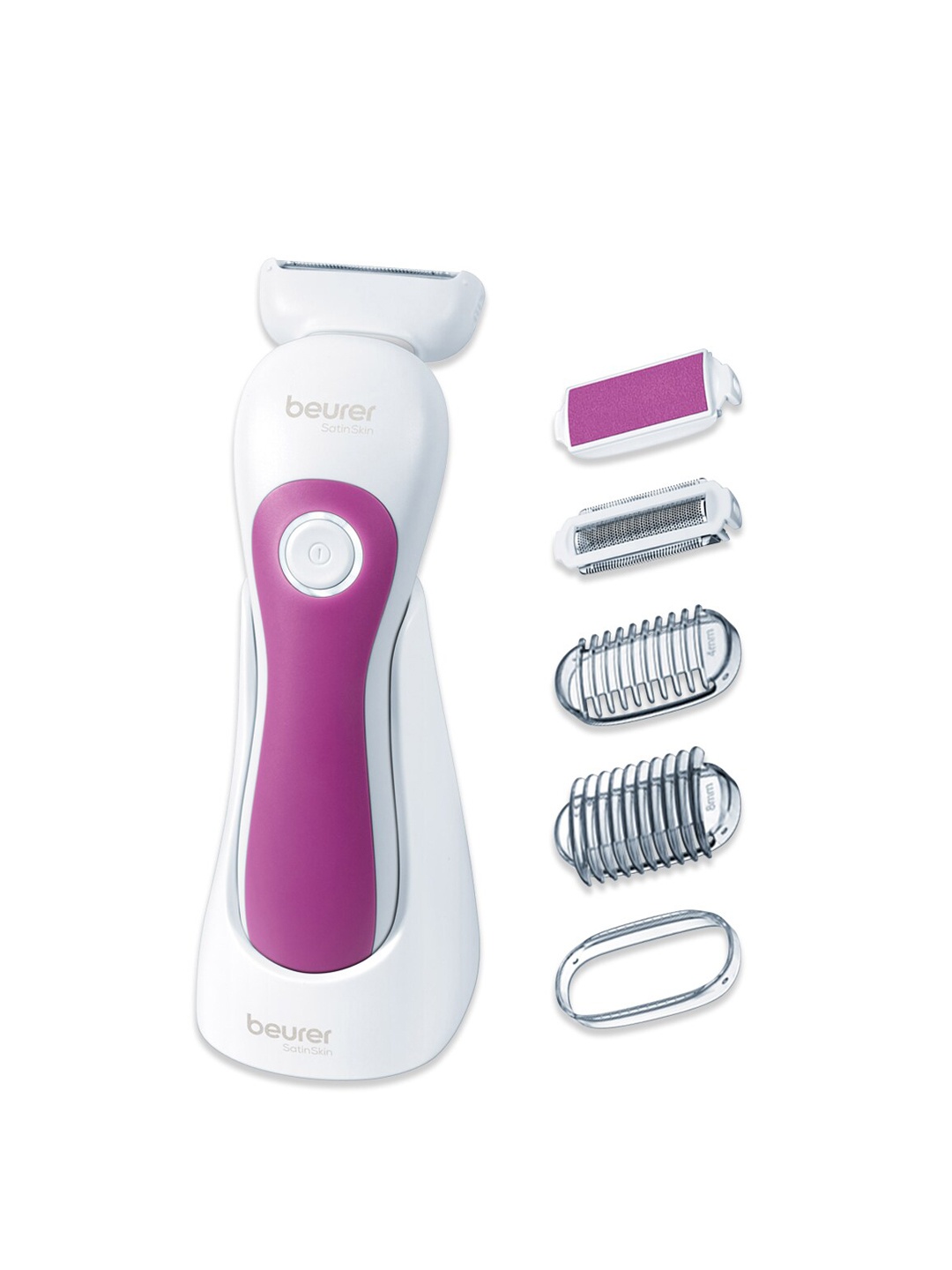 

beurer HL 36 Lady Shaver With 4 Attachments, White