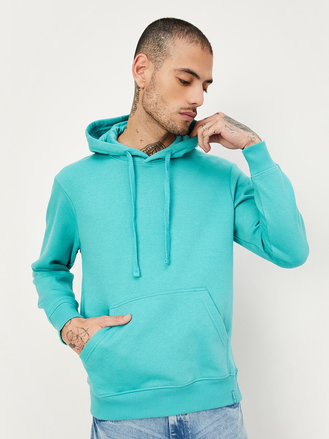 

max Hooded Sweatshirt, Blue