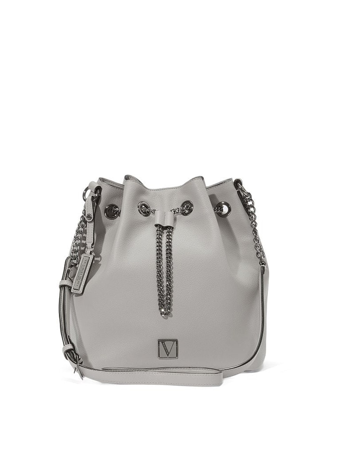 

Victoria's Secret Bucket Sling Bag, Grey