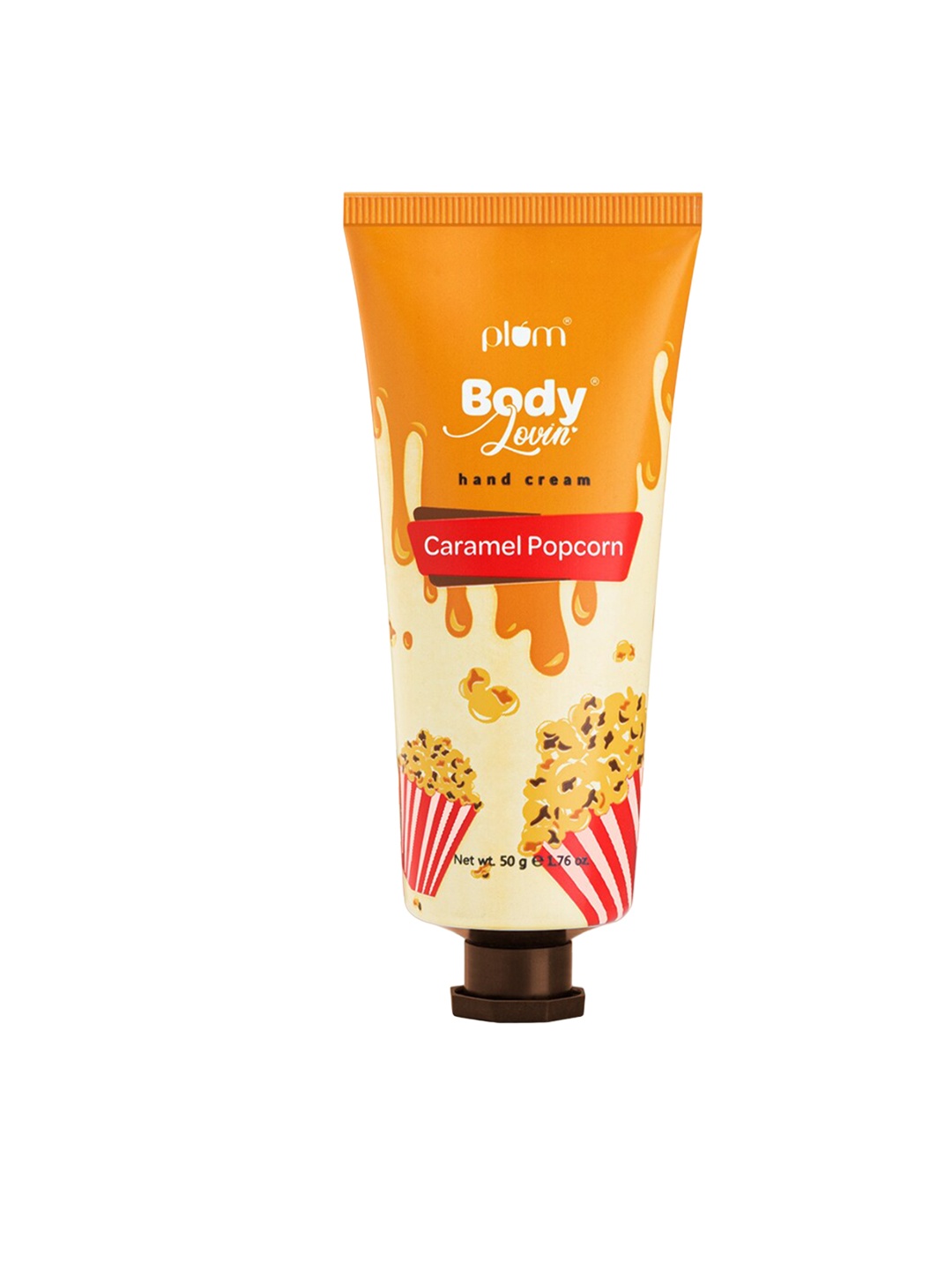 

Plum BodyLovin' Caramel Popcorn Hand Cream - 50g, Orange
