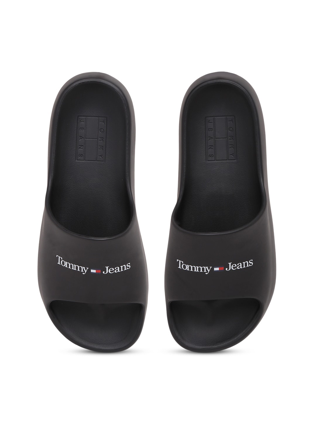 

Tommy Hilfiger Women Printed Sliders, Black