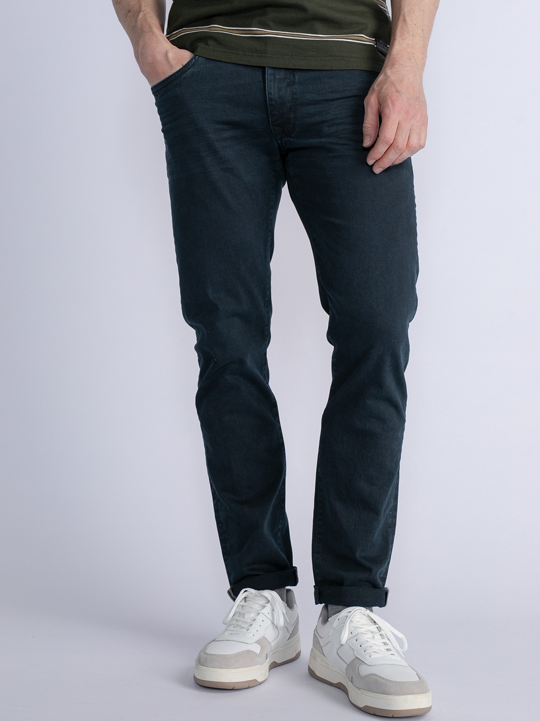 

Petrol Men Slim Fit Stretchable Jeans, Blue