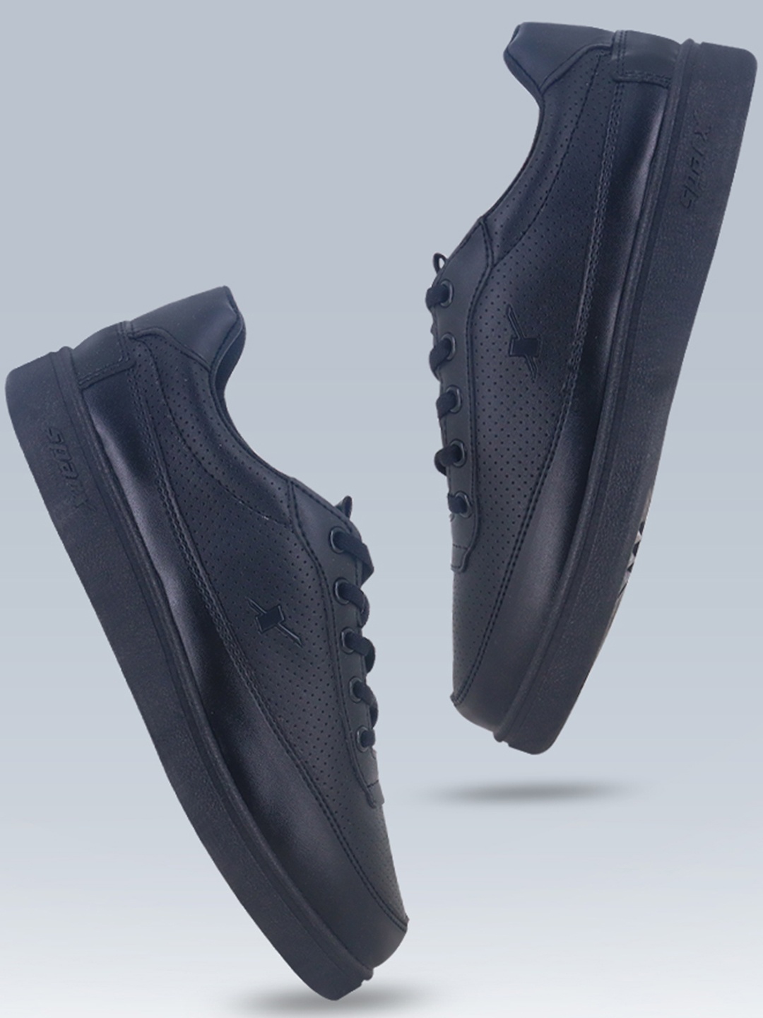 

Sparx Men Perforations Comfort Insole Sneakers, Black
