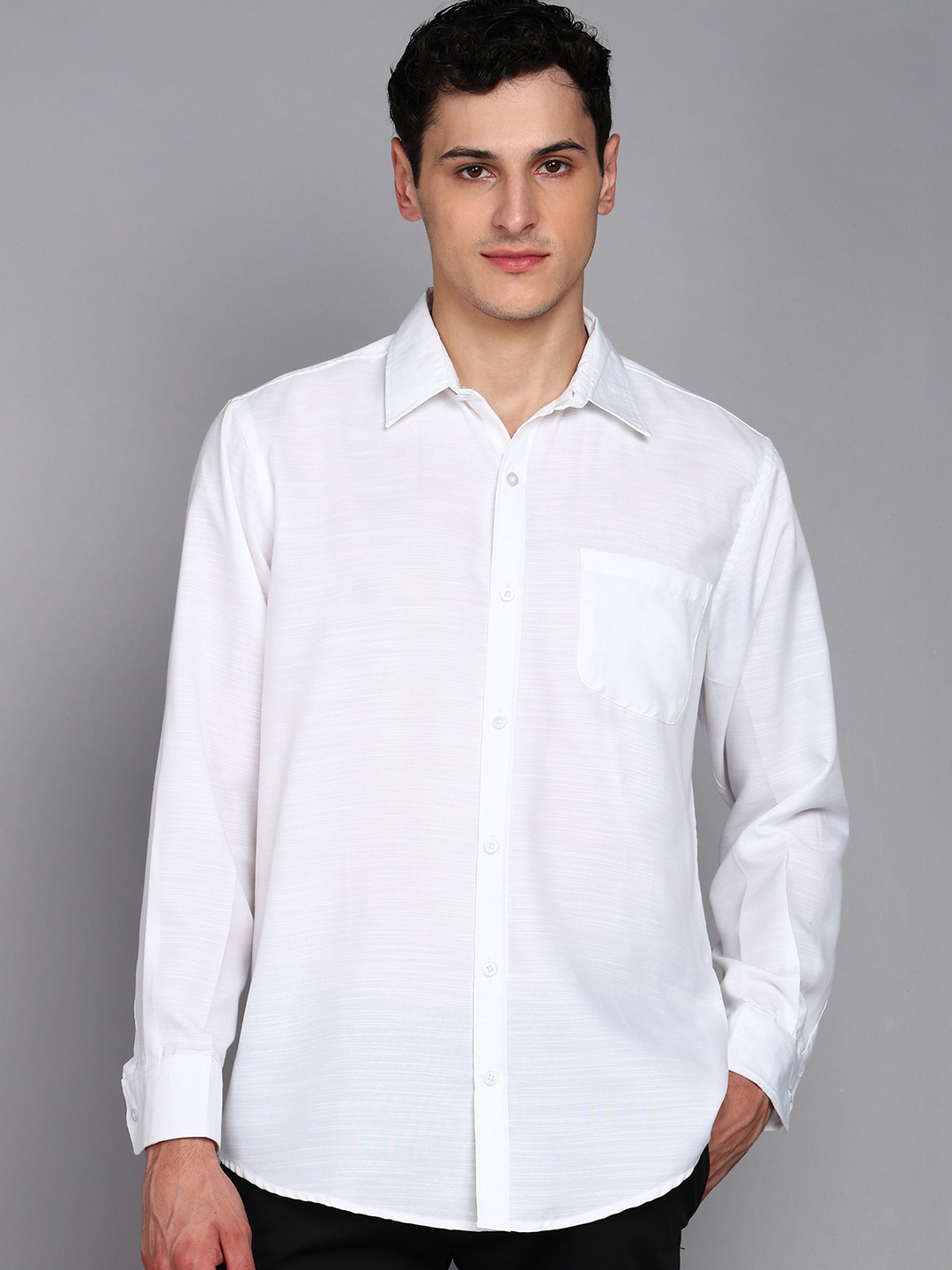 

Metronaut Denim Pure Cotton Casual Shirt, White