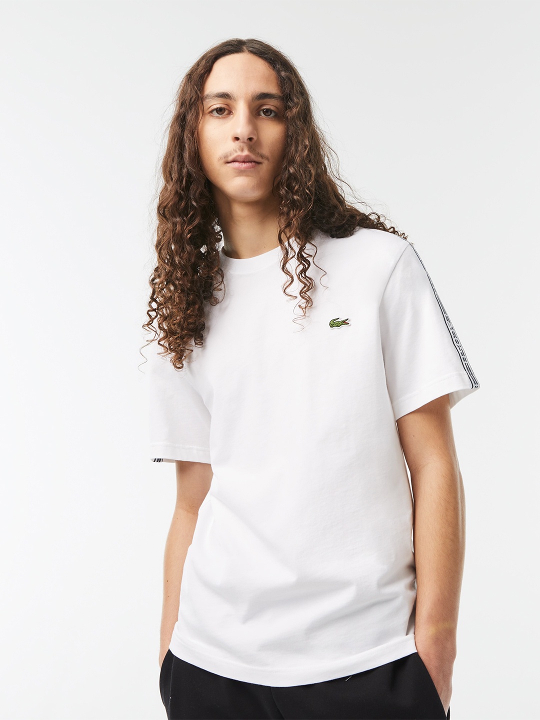

Lacoste Round Neck Short Sleeves Cotton Regular T-shirt, White