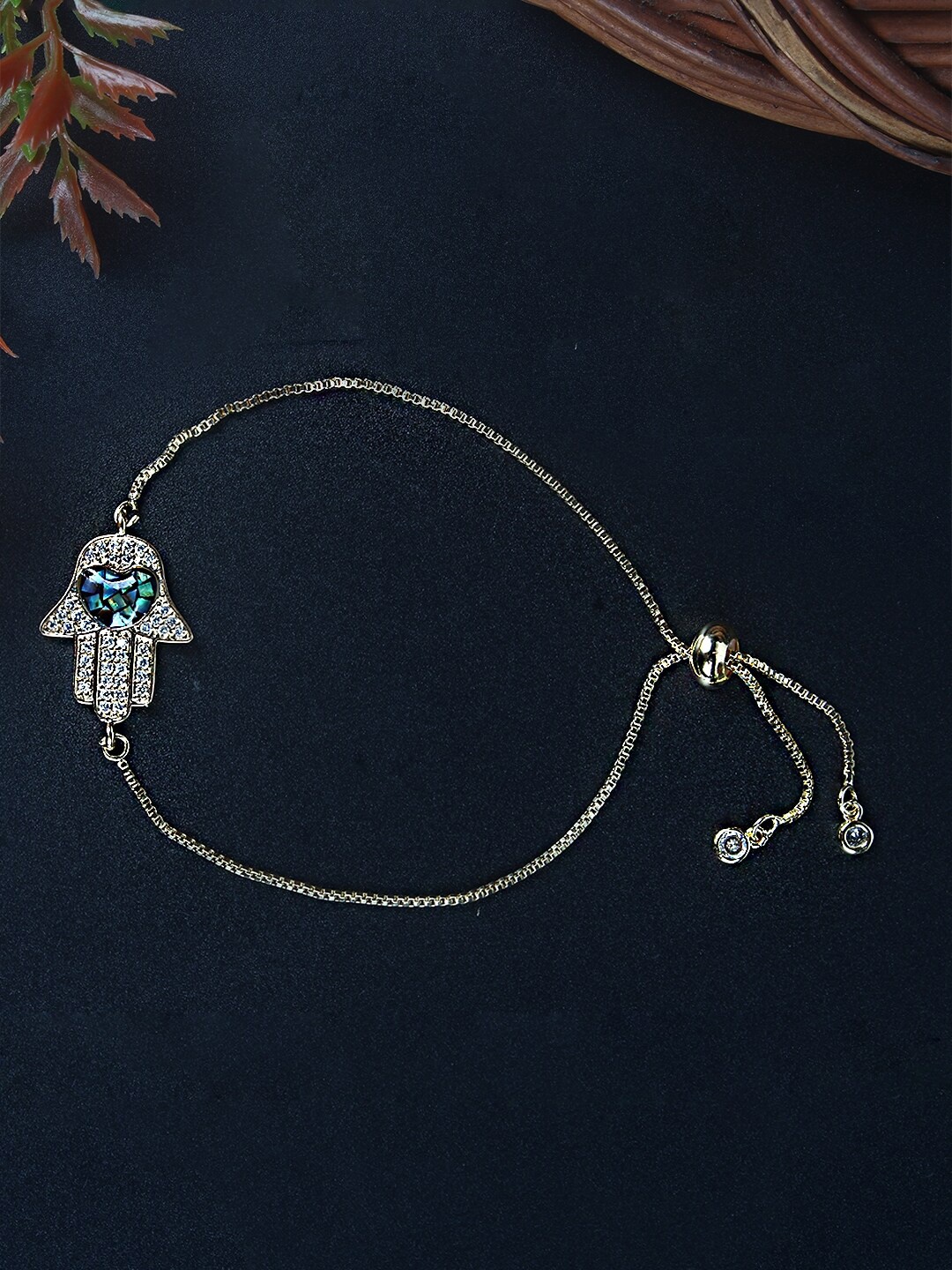 

Stylecast X KPOP Gold Plated Charm Bracelet