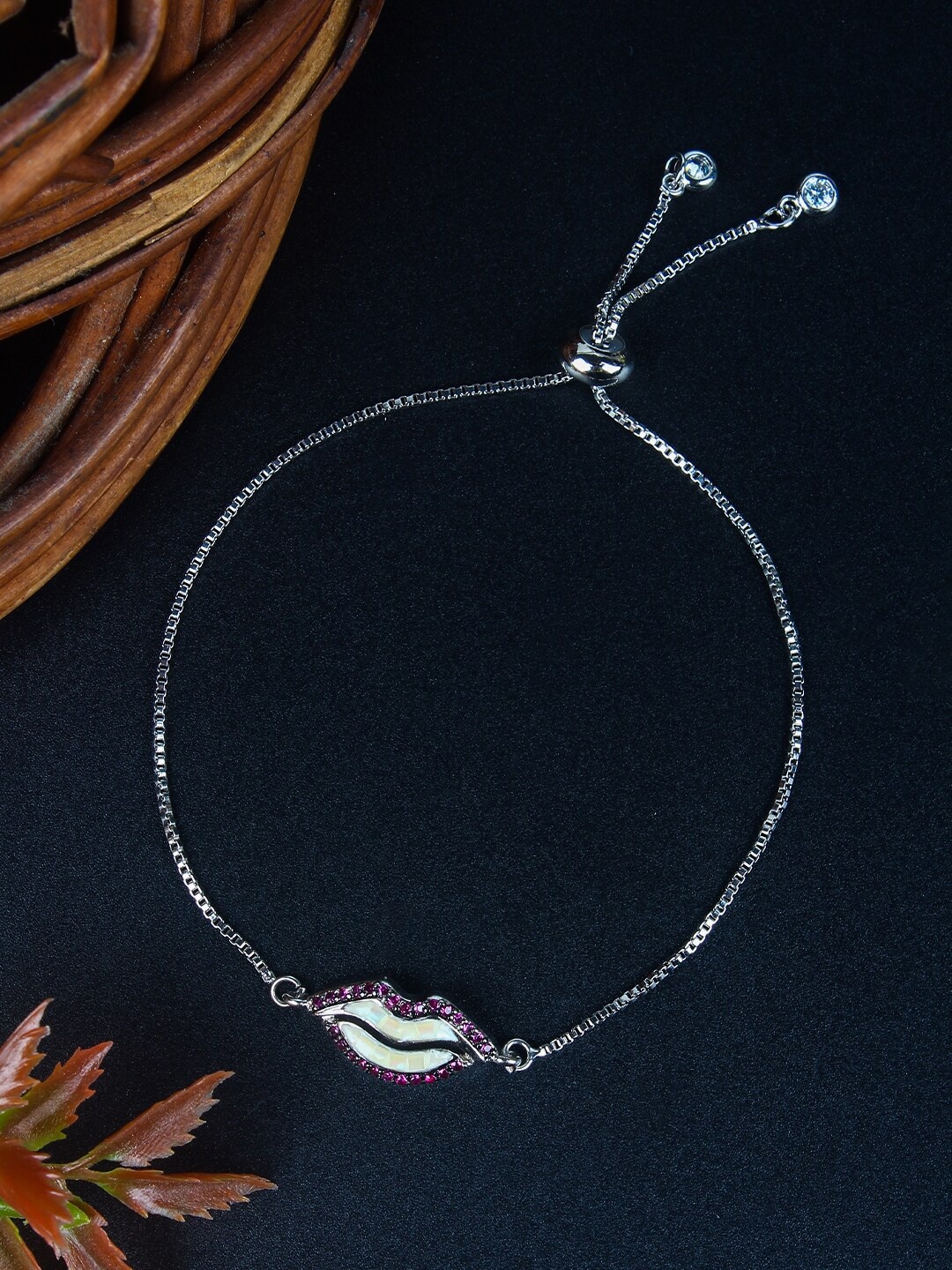 

Stylecast X KPOP Silver Plated Charm Bracelet