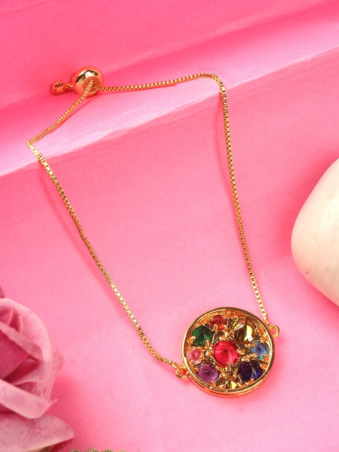 

Stylecast X KPOP Gold-Plated Charm Bracelet