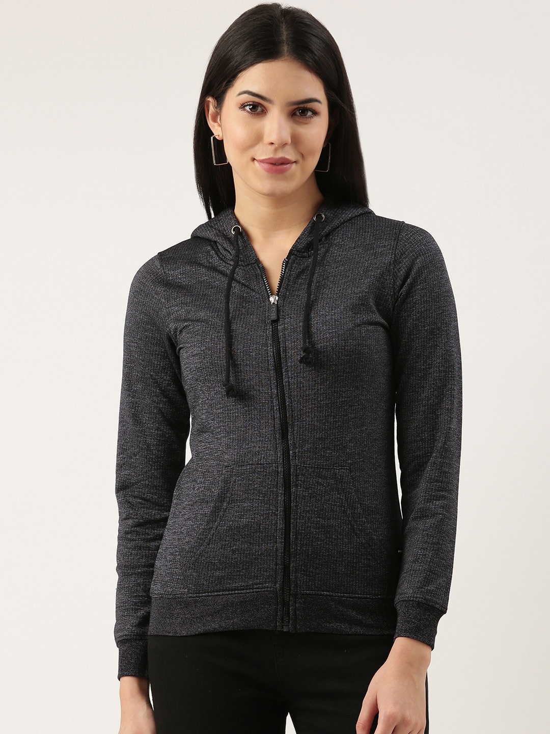 

ARISE Hooded Terry Sweatshirt, Black