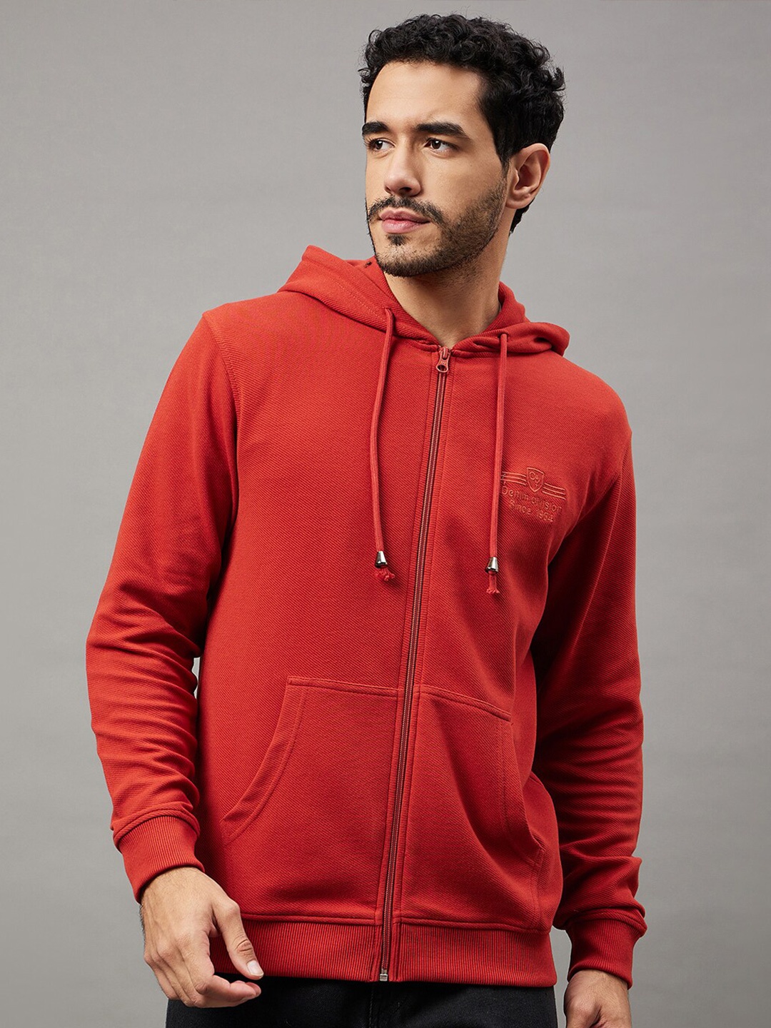 

Club York Hooded Fleece Sweatshirt, Brown