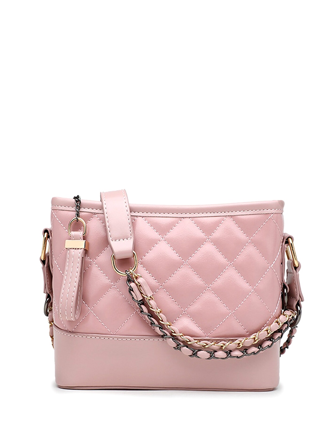 

INKMILAN Pink PU Sling Bag