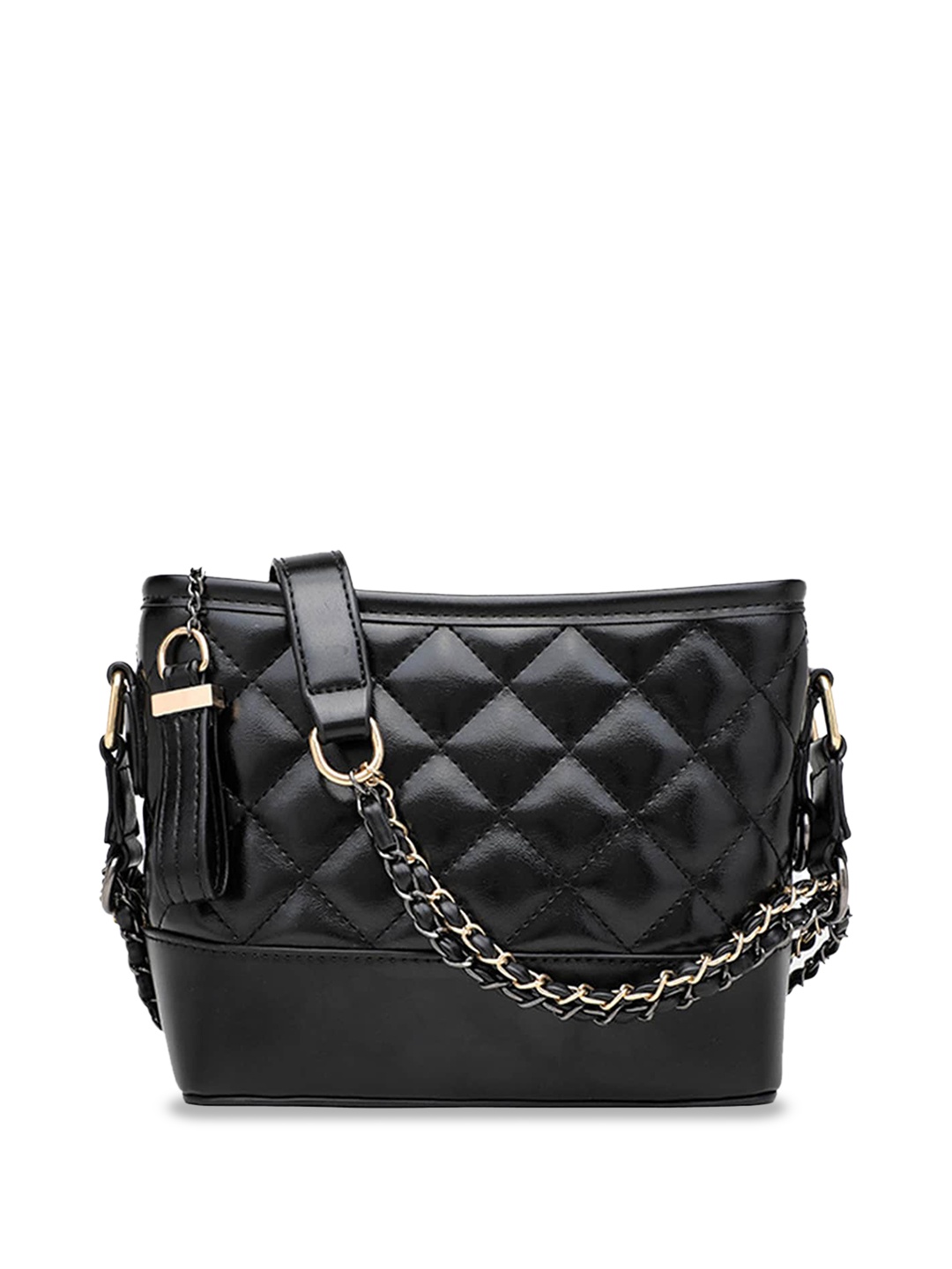 

INKMILAN Black PU Sling Bag