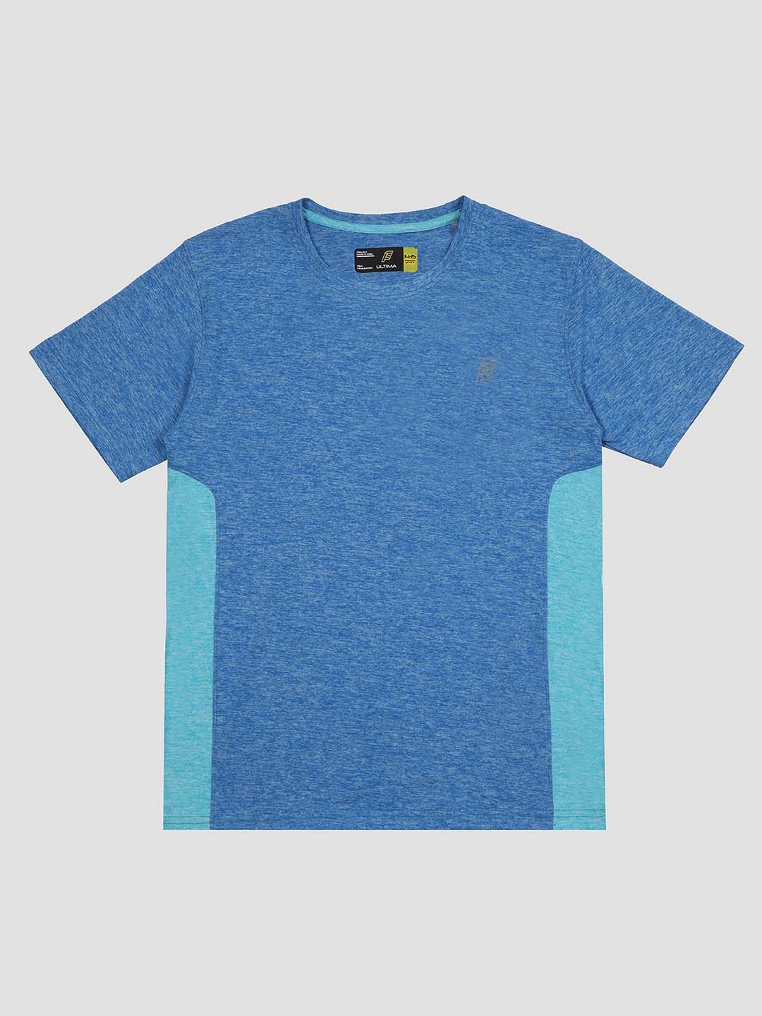 

F&S Boys Colourblocked Moisture Wicking Casual T-shirt, Blue