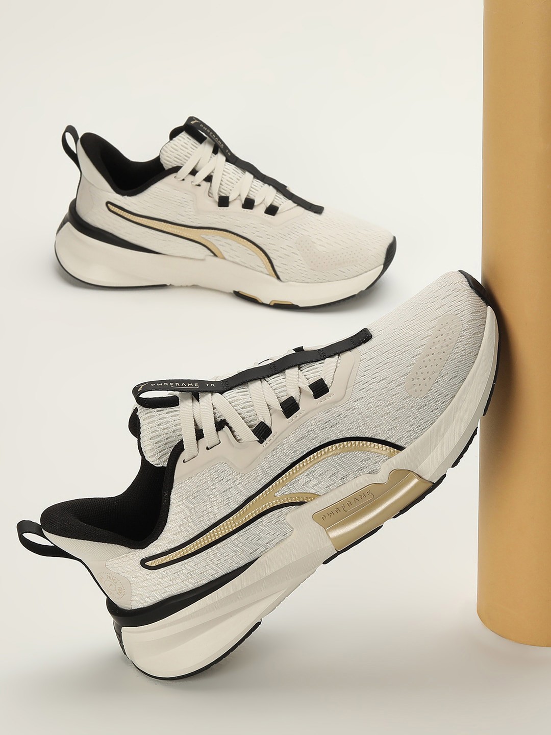 

Puma Women PWRFrame TR 2 Training Shoes, Beige