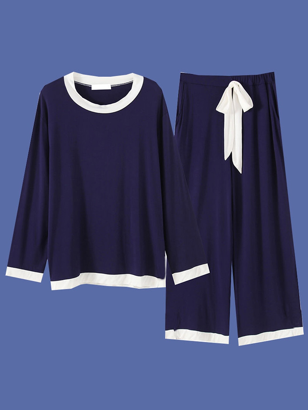 

LULU & SKY Women Blue Night suit
