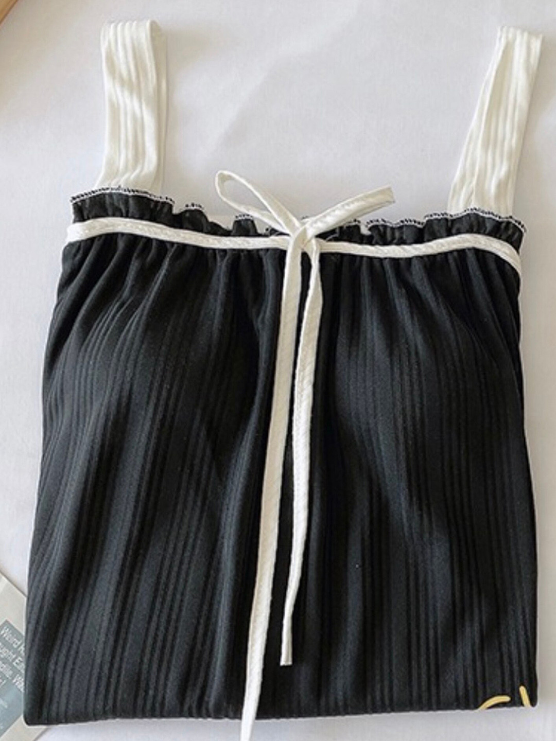 

LULU & SKY Women Black Night suit