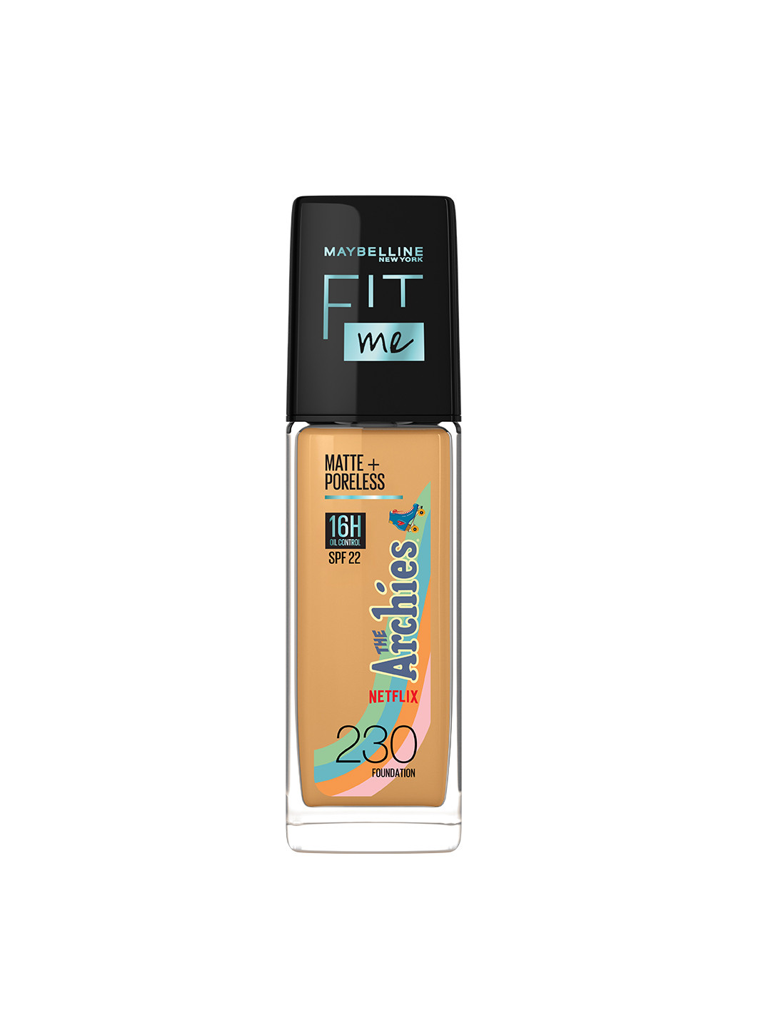 

Maybelline New York The Archies Collection Fit Me Matte+Poreless Foundation 30ml-Shade 230, Beige