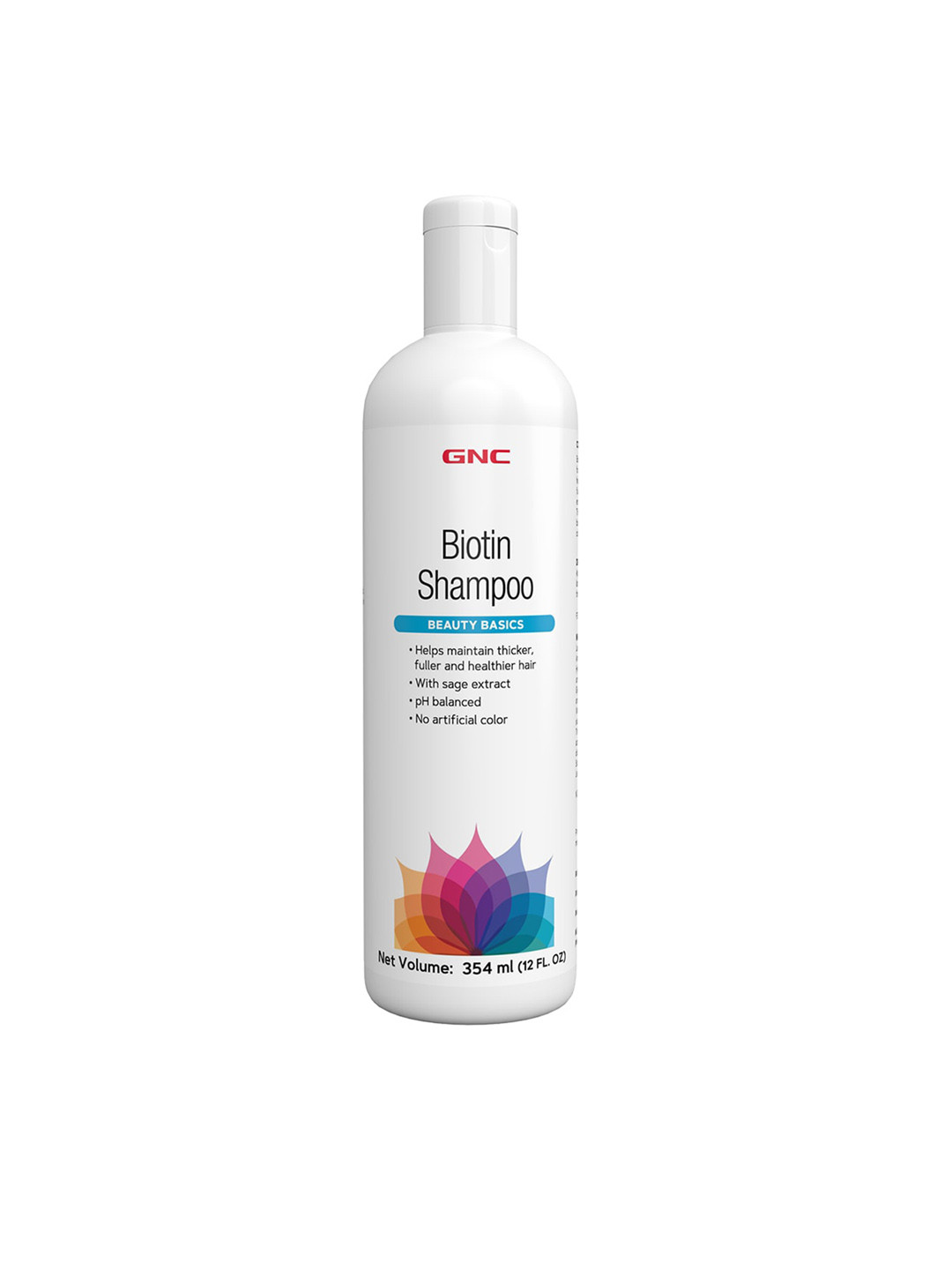 

GNC Biotin Shampoo For Reduces Hair Fall & Thinning - 354 ml, White