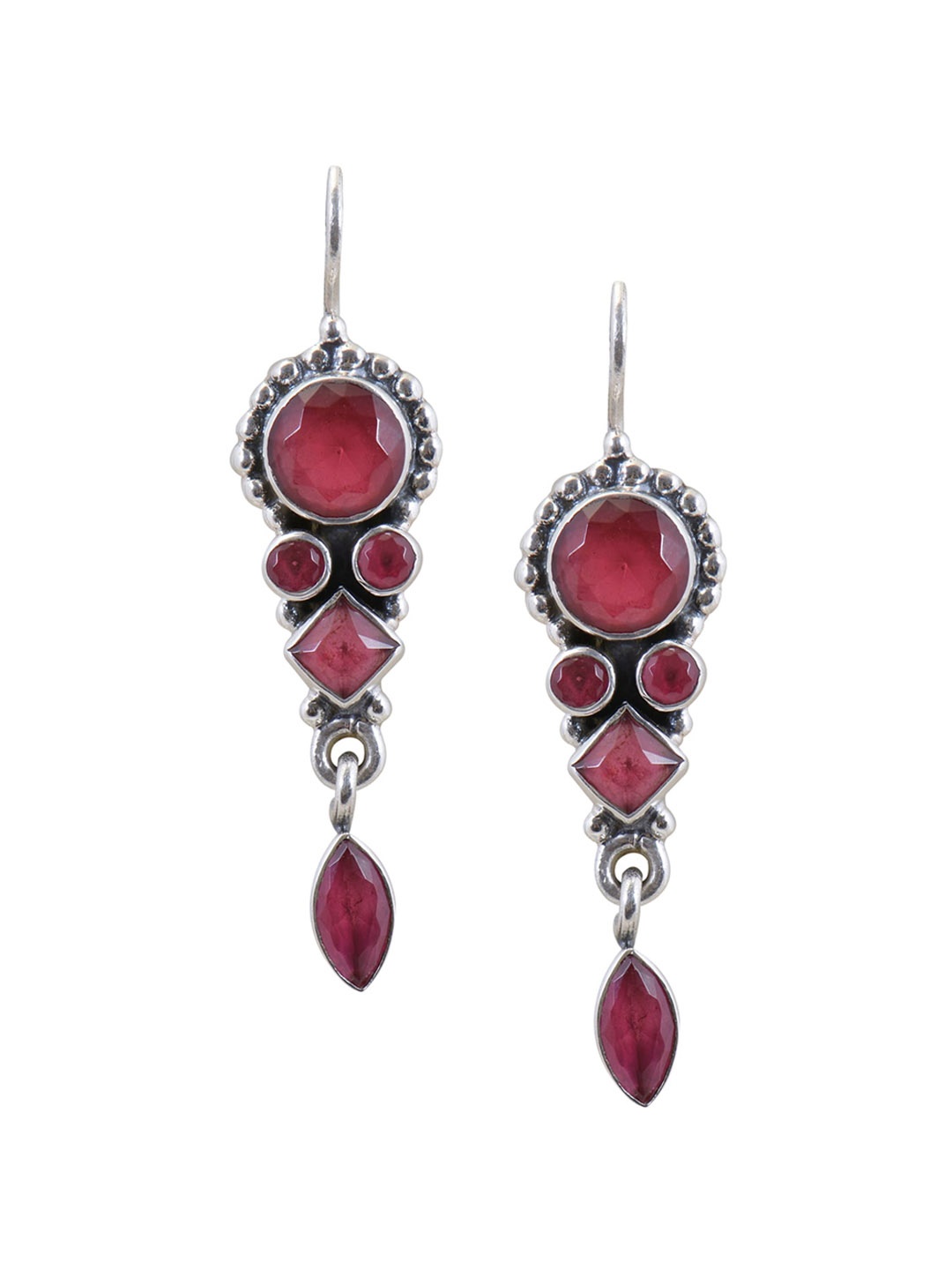 

Silverwala 925 Sterling Silver Classic Drop Earrings