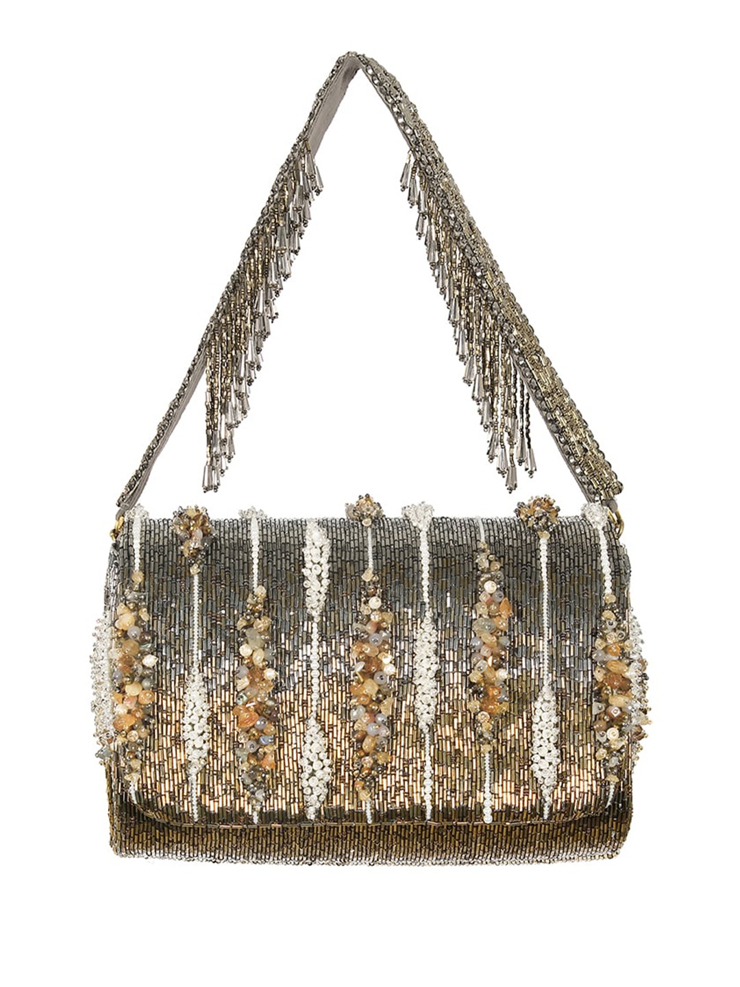 

Lovetobag Embellished Purse Clutch, Bronze