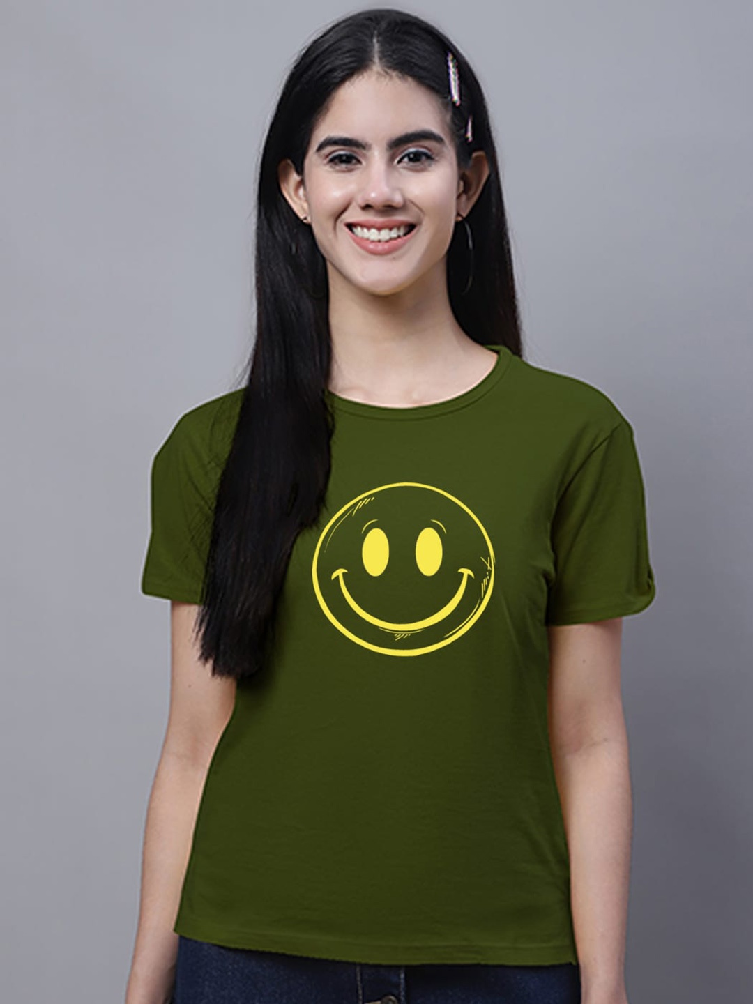 

FBAR Graphic Printed Pure Cotton T-shirt, Olive