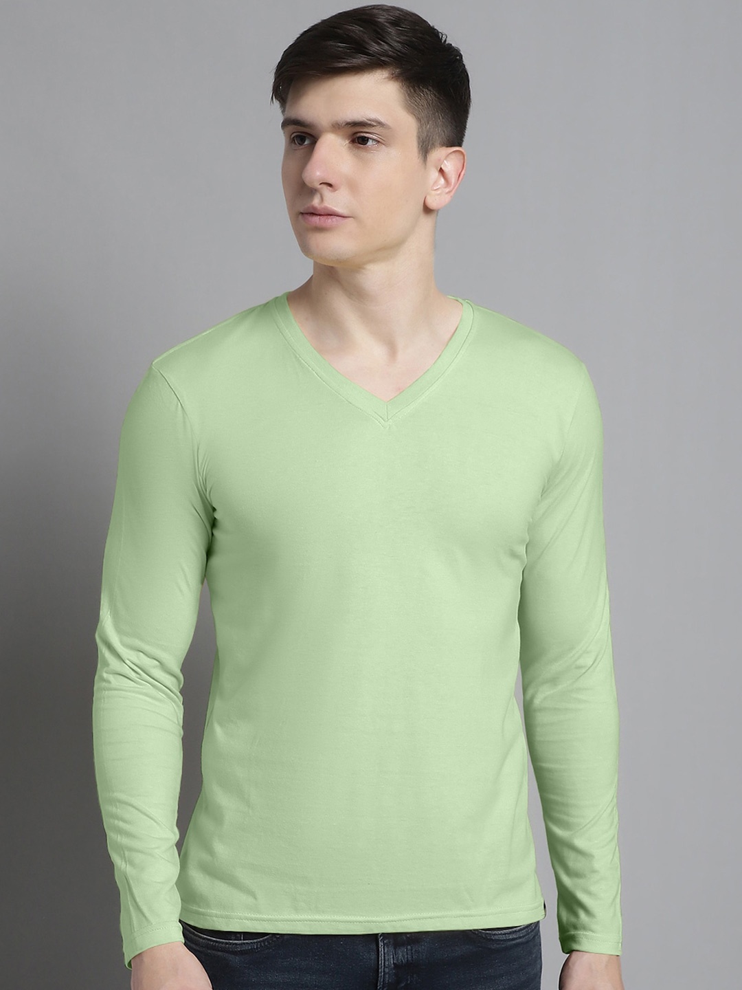 

FBAR Pure Cotton Bio Wash T-shirt, Sea green