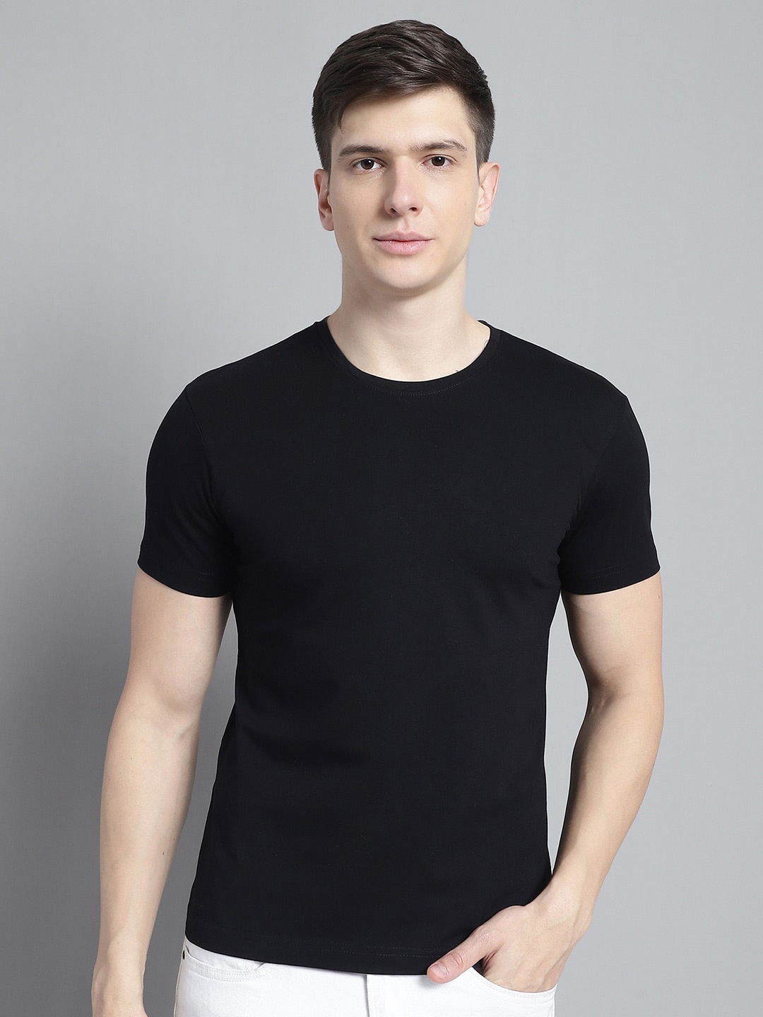 

FBAR Pure Cotton Bio Wash T-shirt, Black